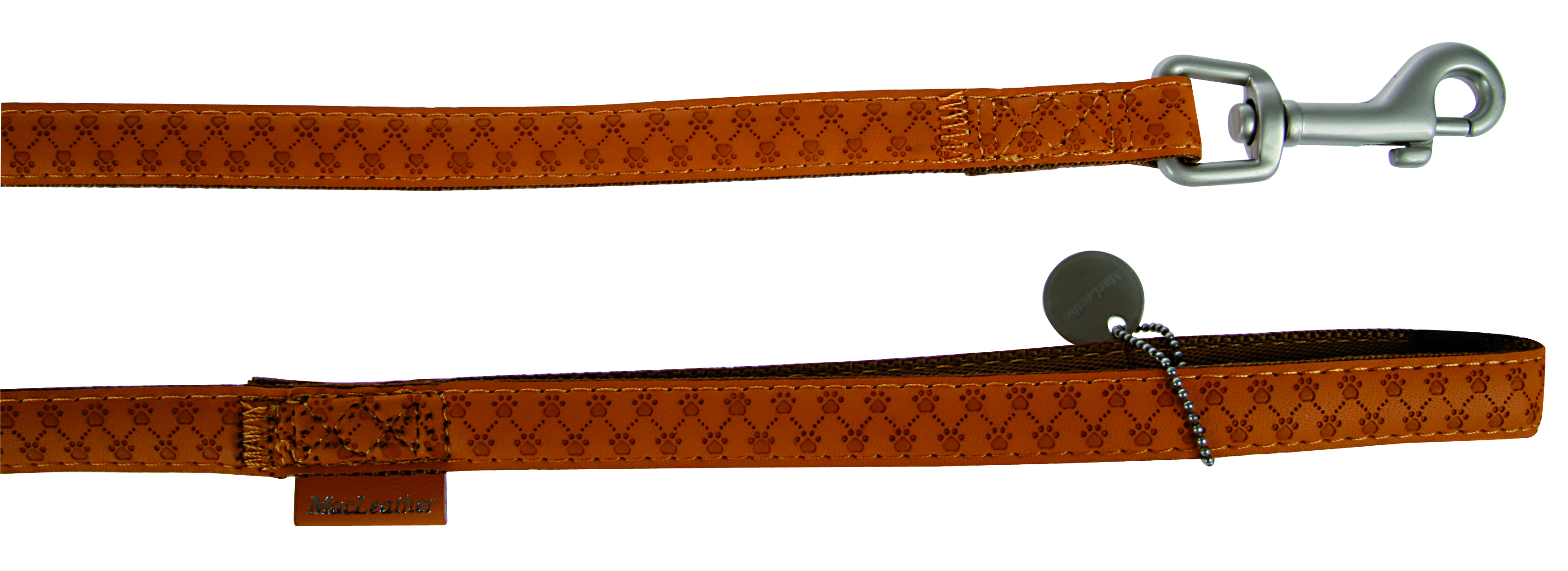 MACLEATHER LOOPLIJN BRAUN 120X2 CM