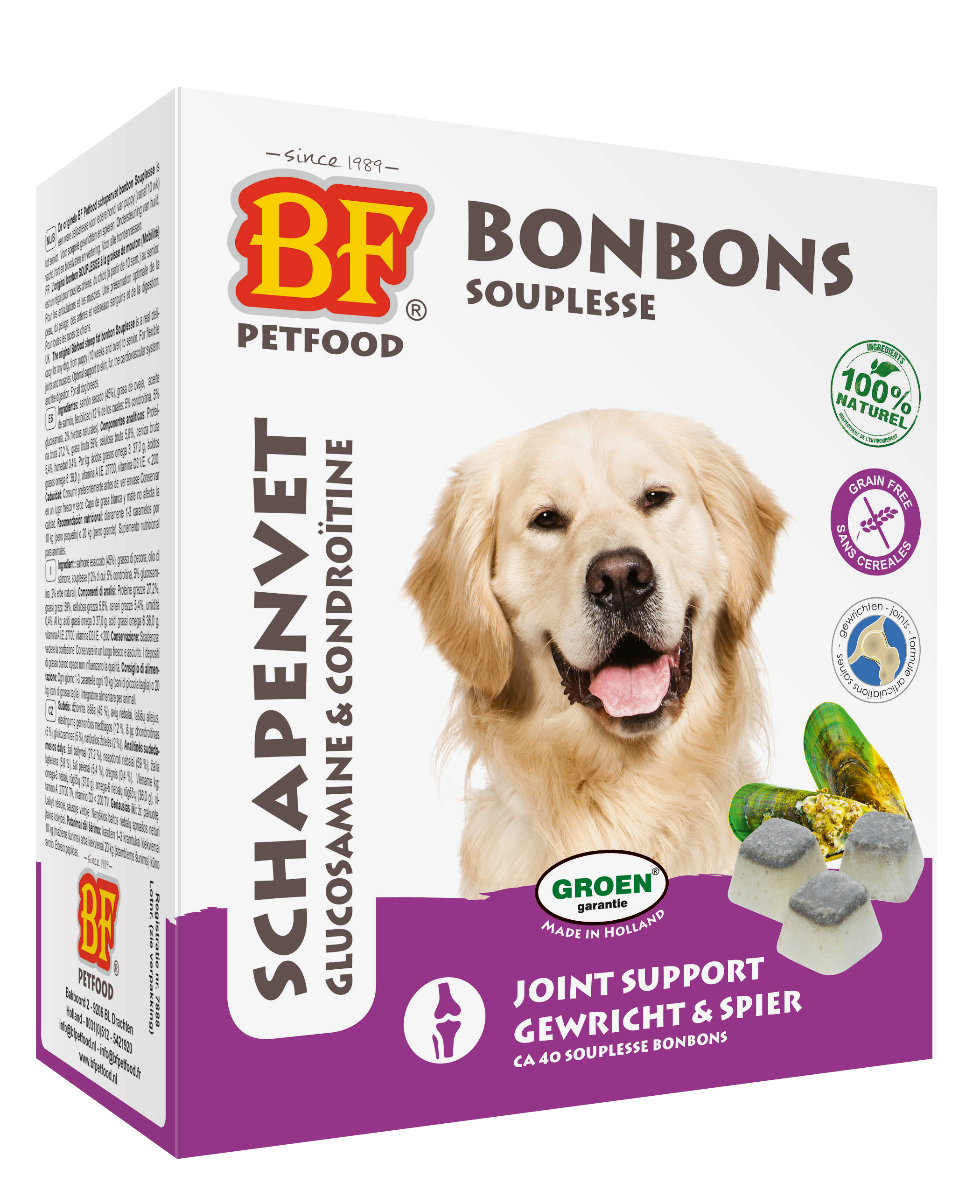 BF PETFOOD SCHAFFETT MAXI BONBONS SOUPLESSE 40 STK.