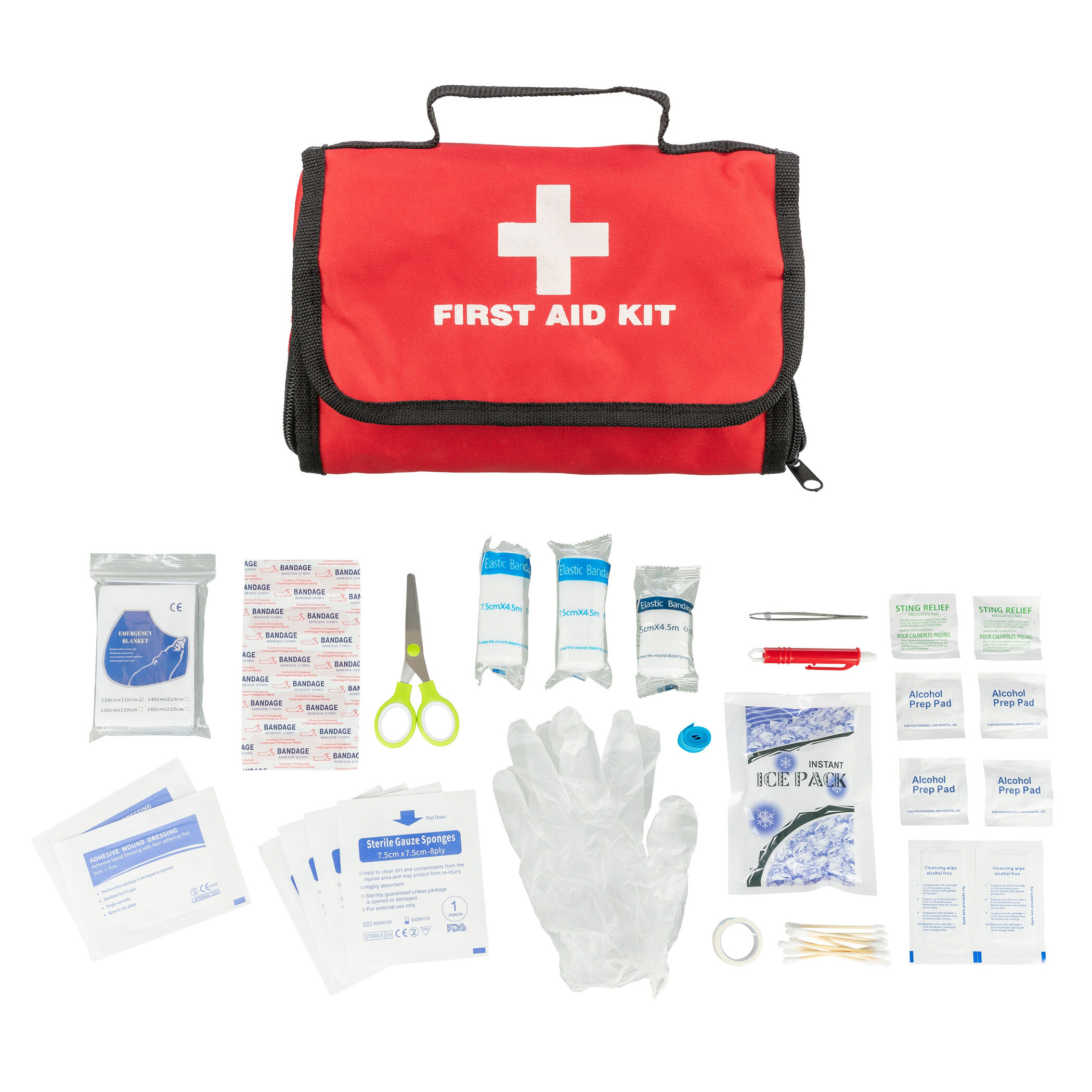 TRIXIE PREMIUM EHBO SET FUER HUND UND KATZE 17-TEILIG