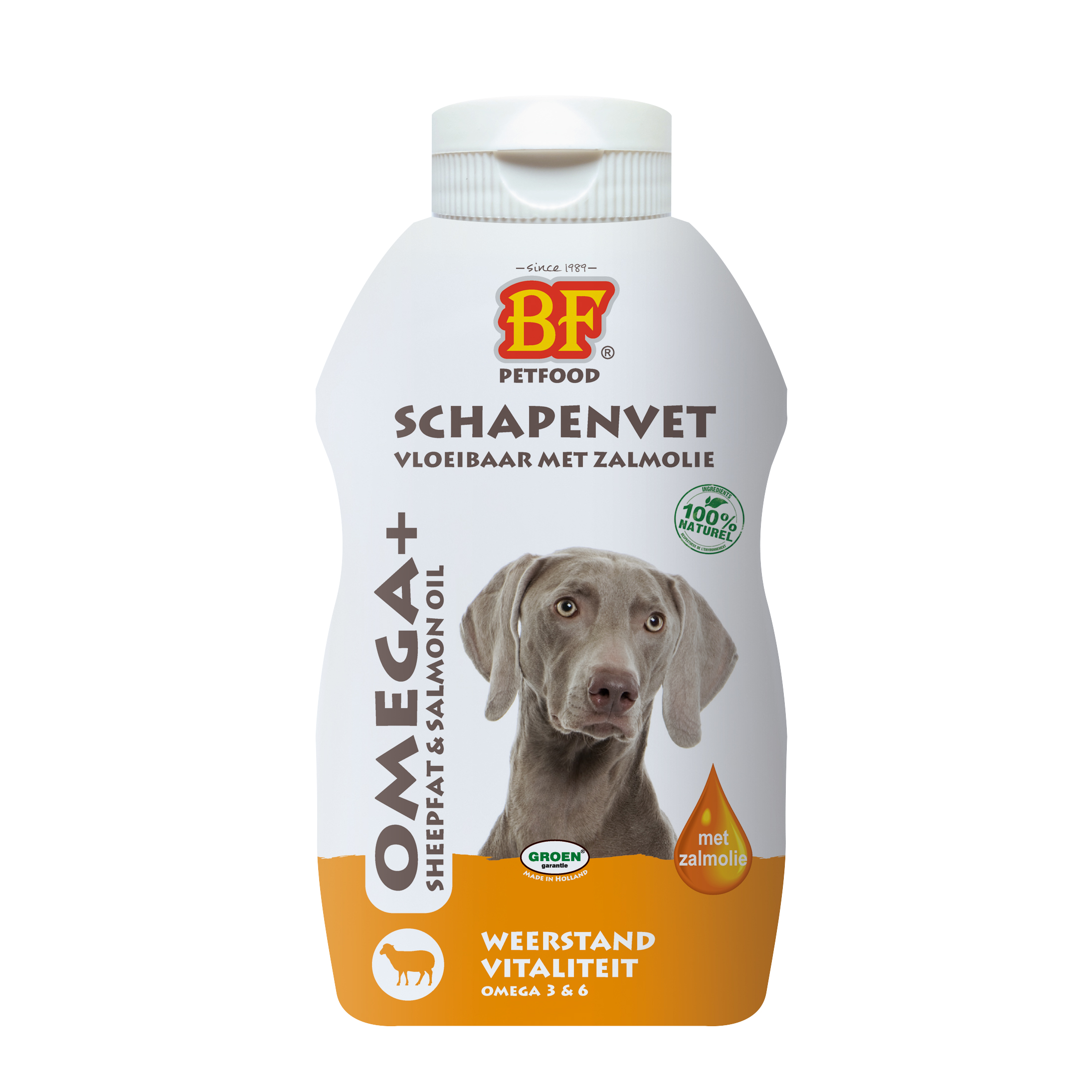 BF PETFOOD VLOEIBAAR SCHAFFETT MIT ZALMOLIE 250 ML