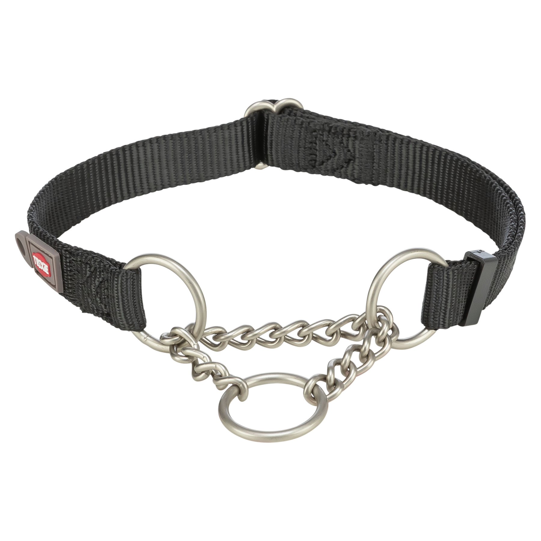 TRIXIE HALSBAND HUND PREMIUM HALBSCHLUPF HALSBAND SCHWARZ 45-70X2,5 CM