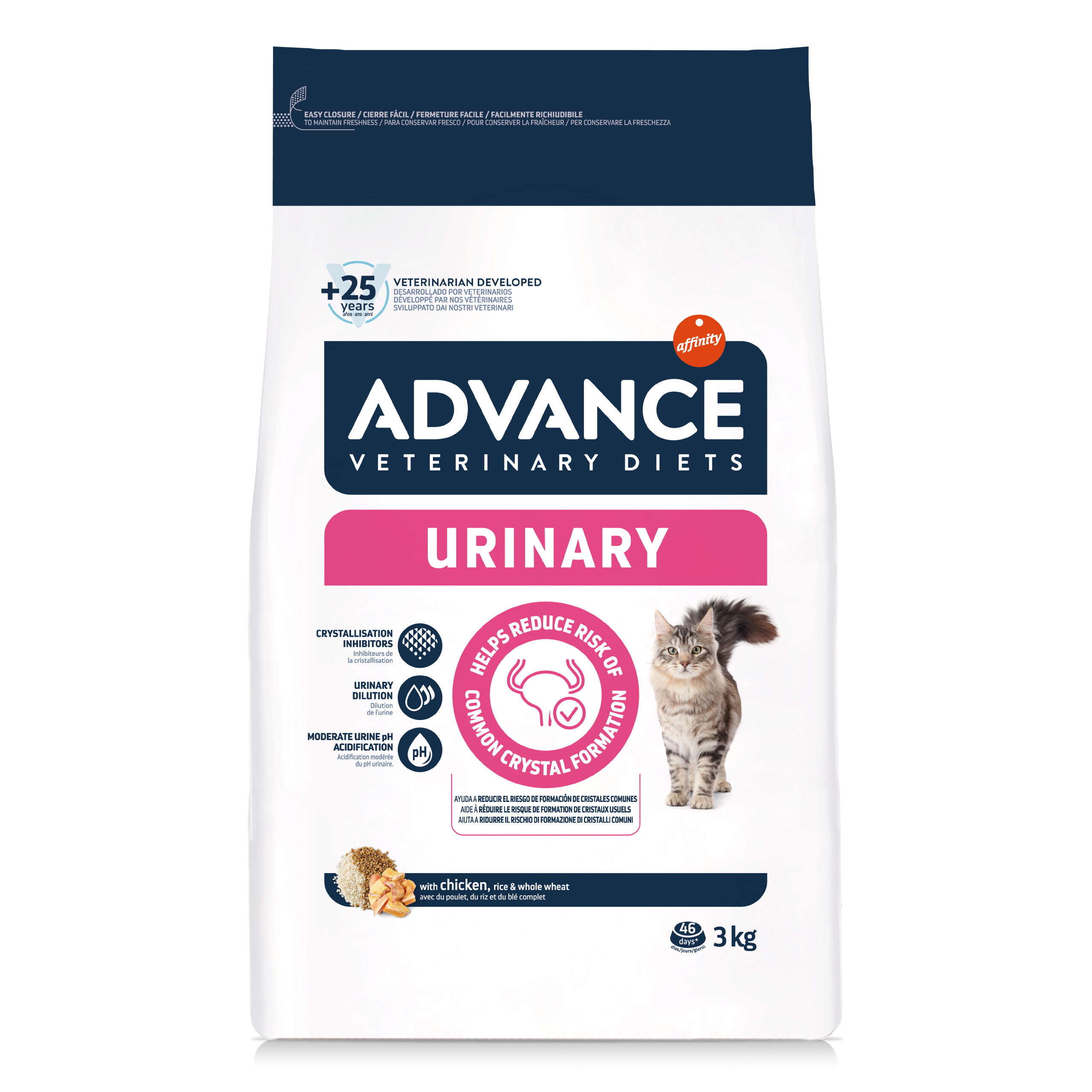 ADVANCE VETERINARY DIET CAT URINARY URINEWEGEN 3 KG