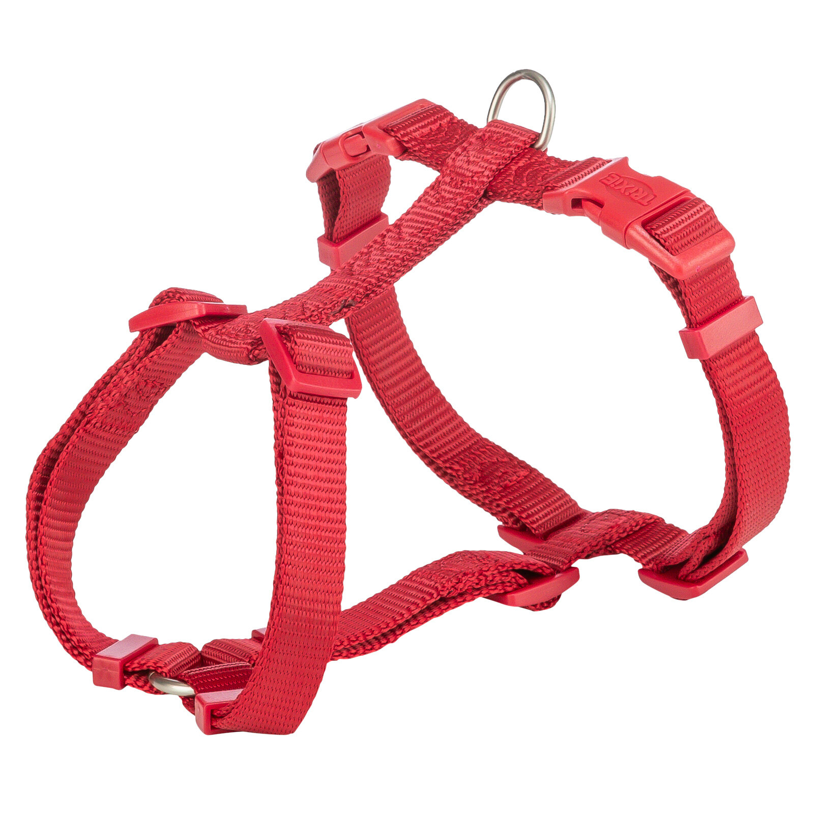 TRIXIE HUNDEGESCHIRR PREMIUM H-GESCHIRR ROT 52-75X2 CM