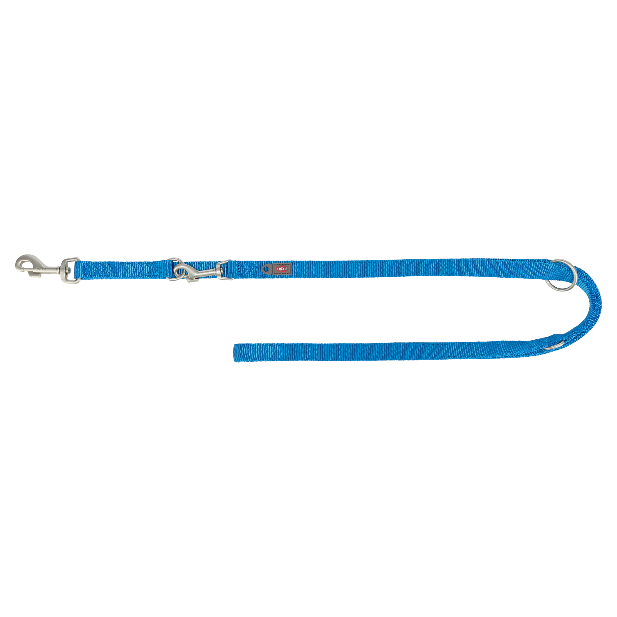 TRIXIE HUNDELEINE PREMIUM DUBBELGESTIKT VERSTELLBAR ROYAL BLAU 200X2 CM