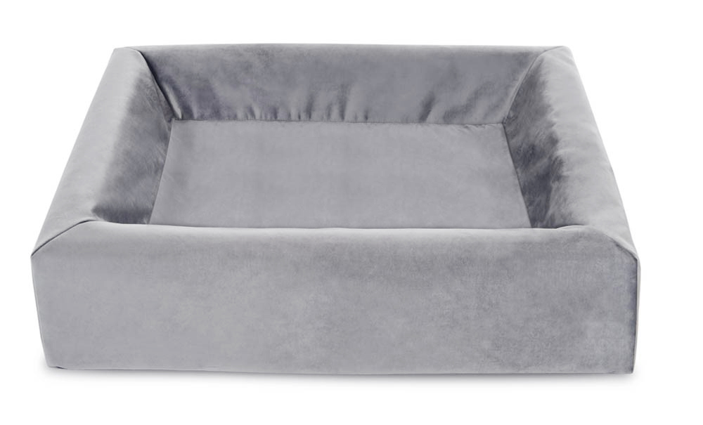 BIA BETT ROYAL FLUWEEL HOES FUER HUNDEKORB GRAU BIA-50 60X50X12 CM