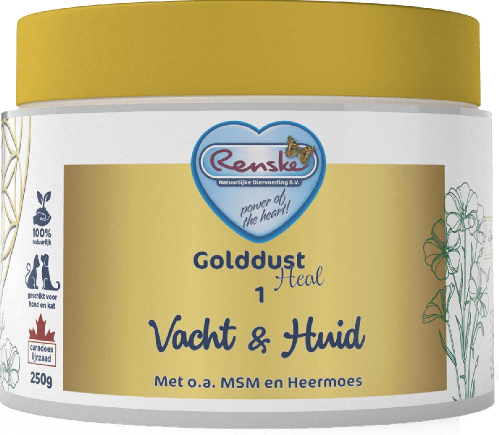 RENSKE GOLDDUST HEAL 1 FELL UND HAUT 250 G
