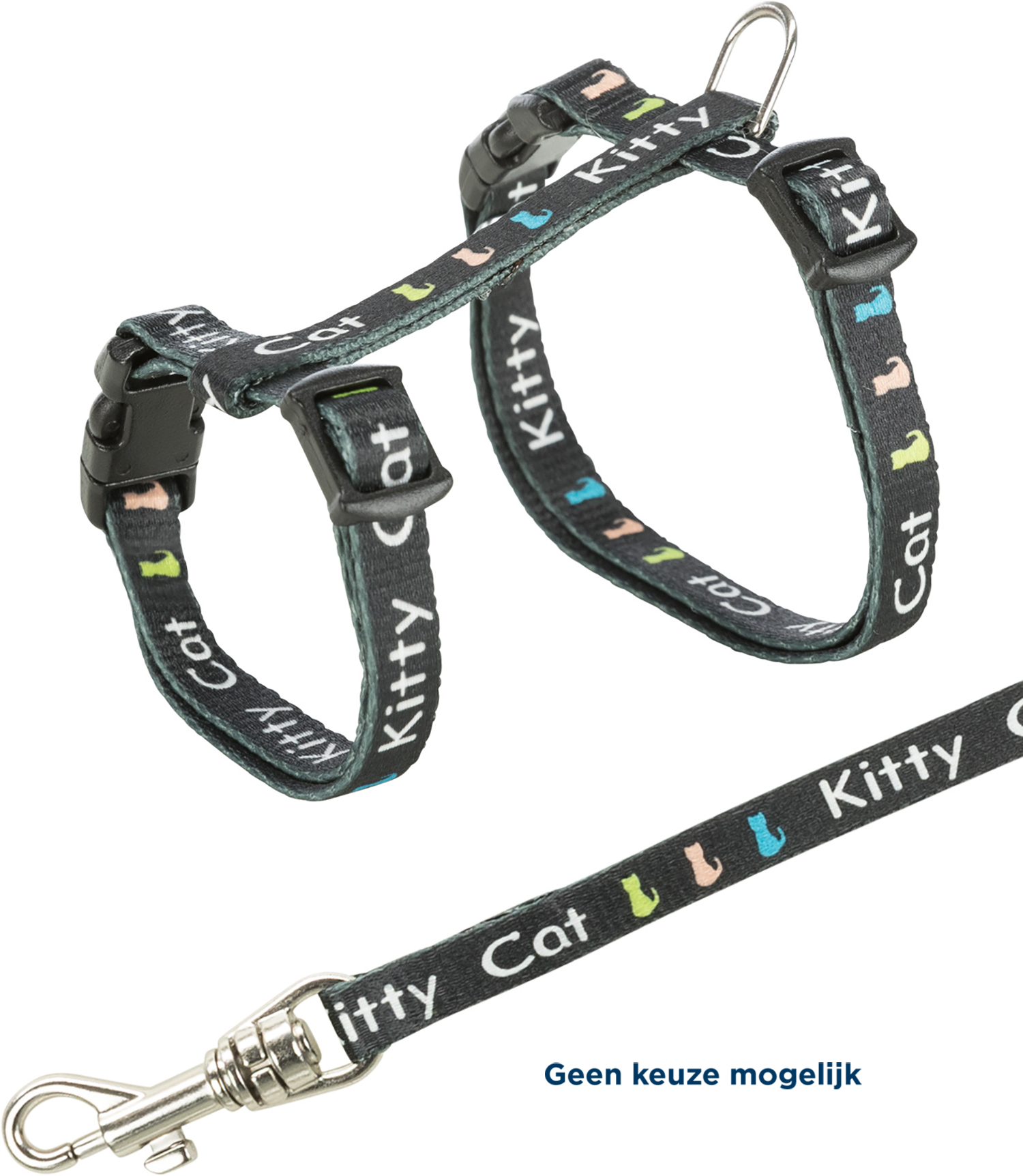 TRIXIE KITTENTUIG JUNIOR MIT GURT KITTY CAT SORTIERT 21-33X0,8 CM/120 CM