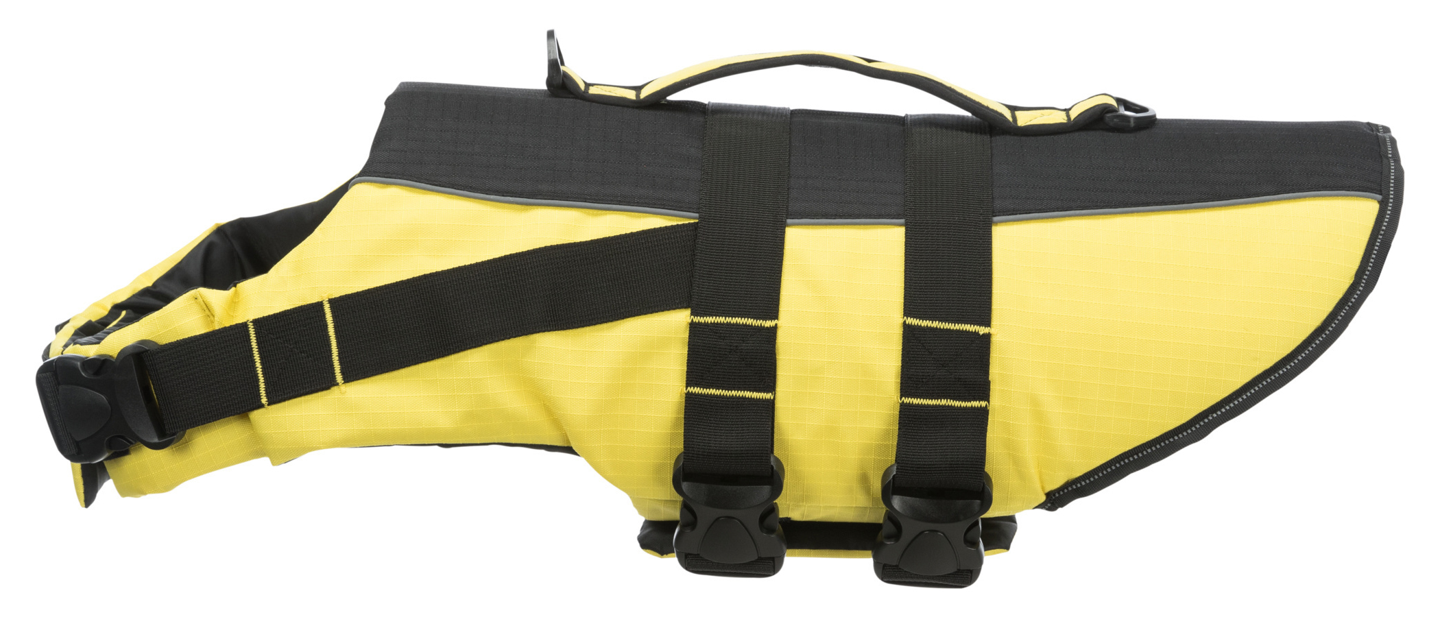 TRIXIE ZWEMVEST GELB/SCHWARZ XS 30-50X28 CM
