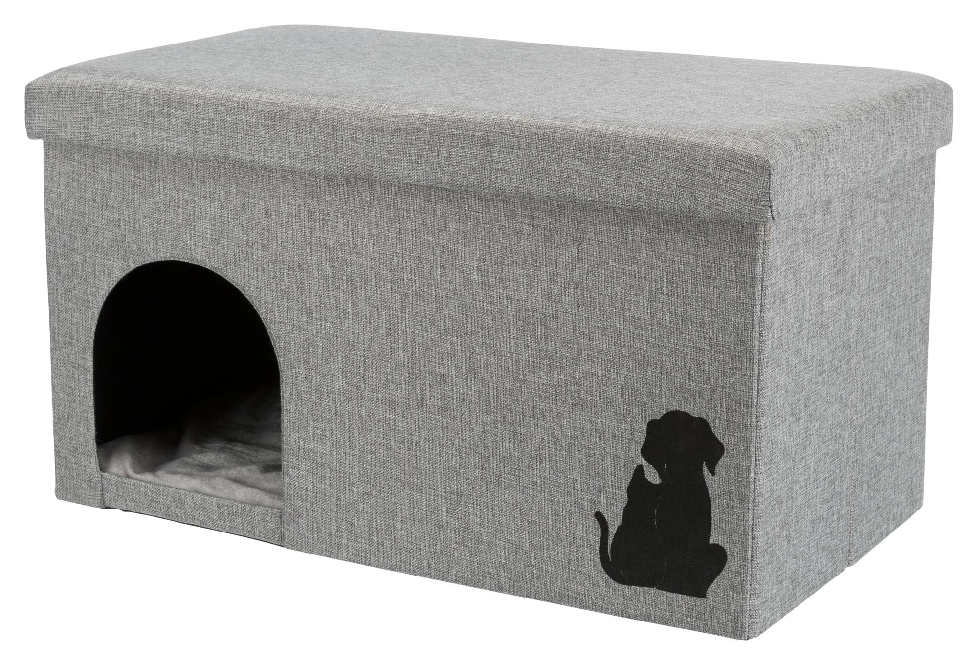 TRIXIE KATTENHUIS KIMY GRAU 70X40X40 CM