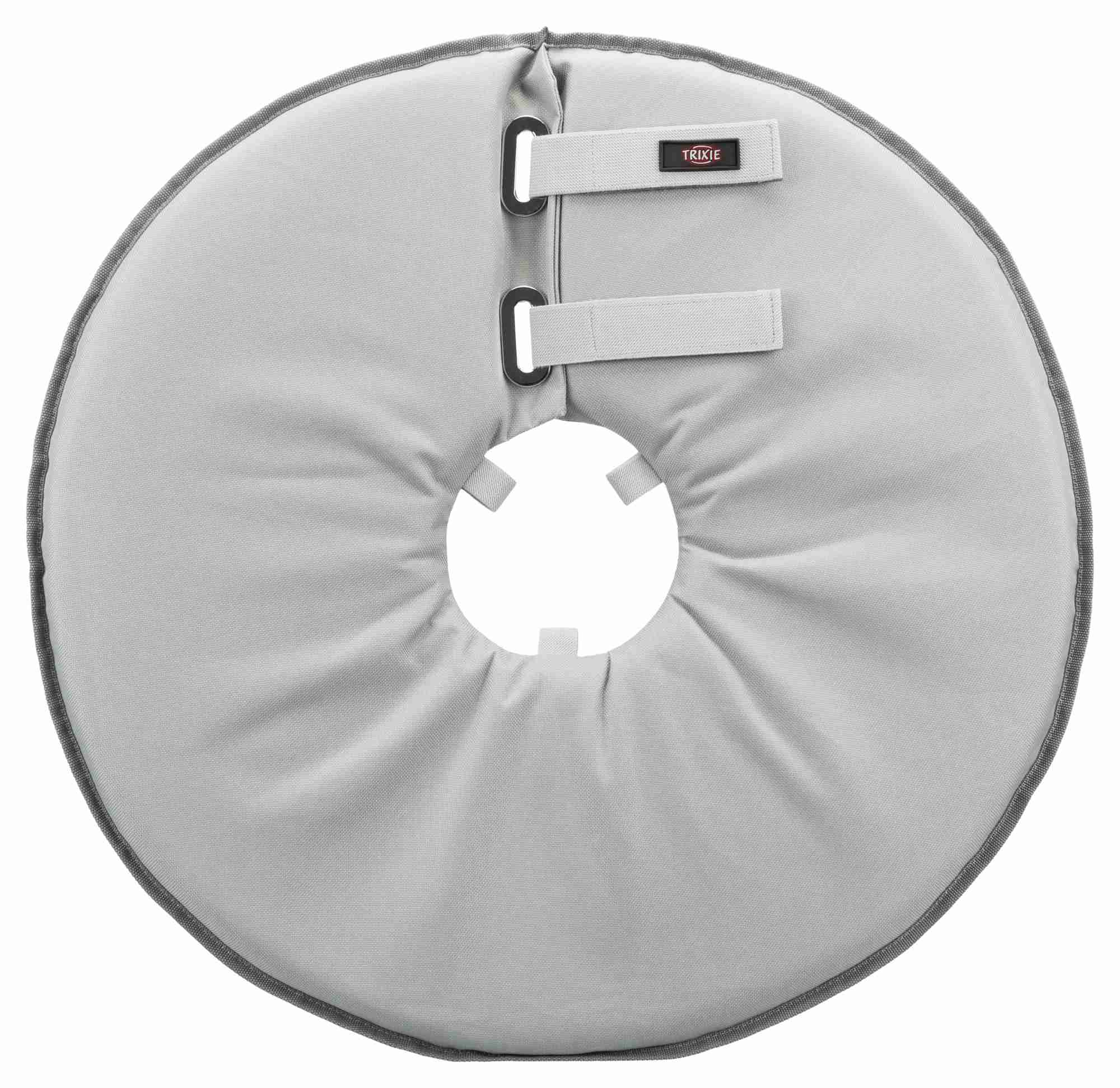 TRIXIE BESCHERMKRAAG SCHUIMRUBBER GRAU L 46-49X24 CM