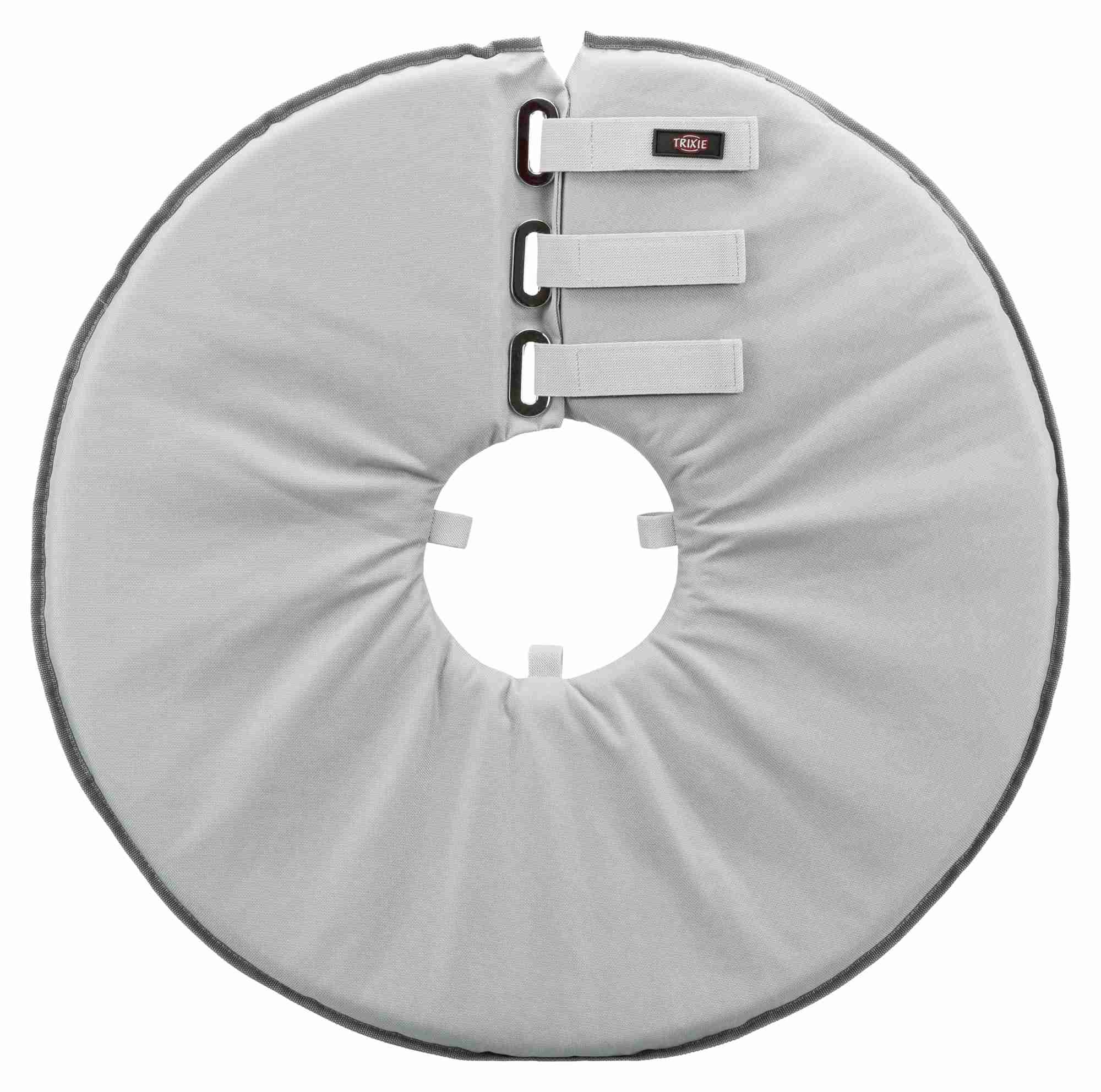 TRIXIE BESCHERMKRAAG SCHUIMRUBBER GRAU L-XL 53-56X27 CM