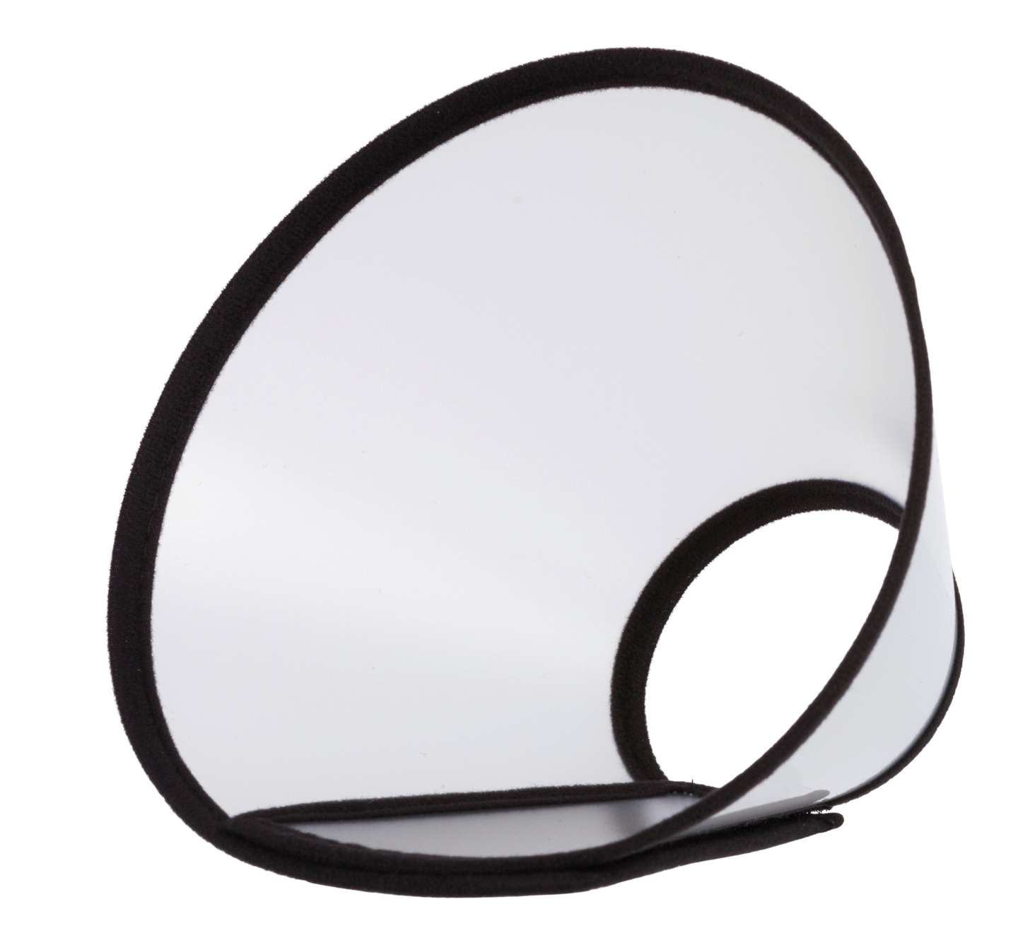TRIXIE BESCHERMKRAAG MIT KLETTBAND KUNSTSTOFF TRANSPARANT 36-43X18 CM