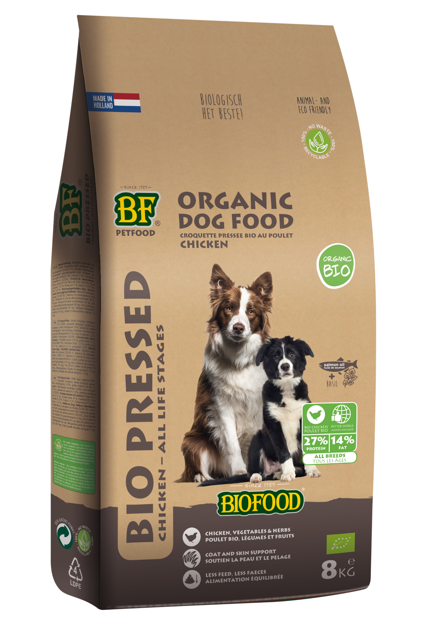 BF PETFOOD BIO BIO CHICKEN 8 KG
