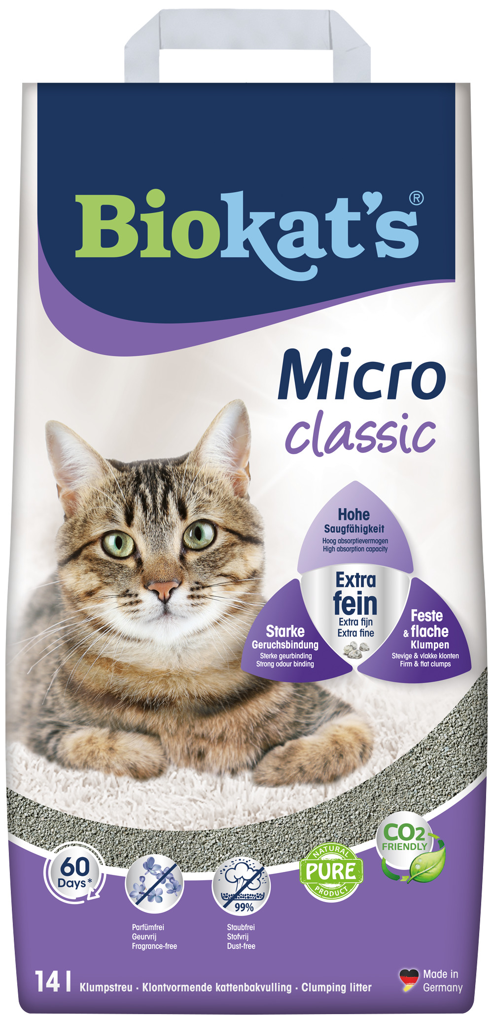 BIOKAT'S KATTENBAKVULLING MICRO CLASSIC 14 L