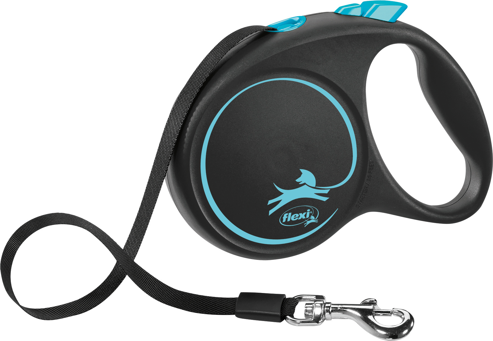 FLEXI ROLLLEINE BLACK DESIGN TAPE BLAU M 5 M BIS 25 KG