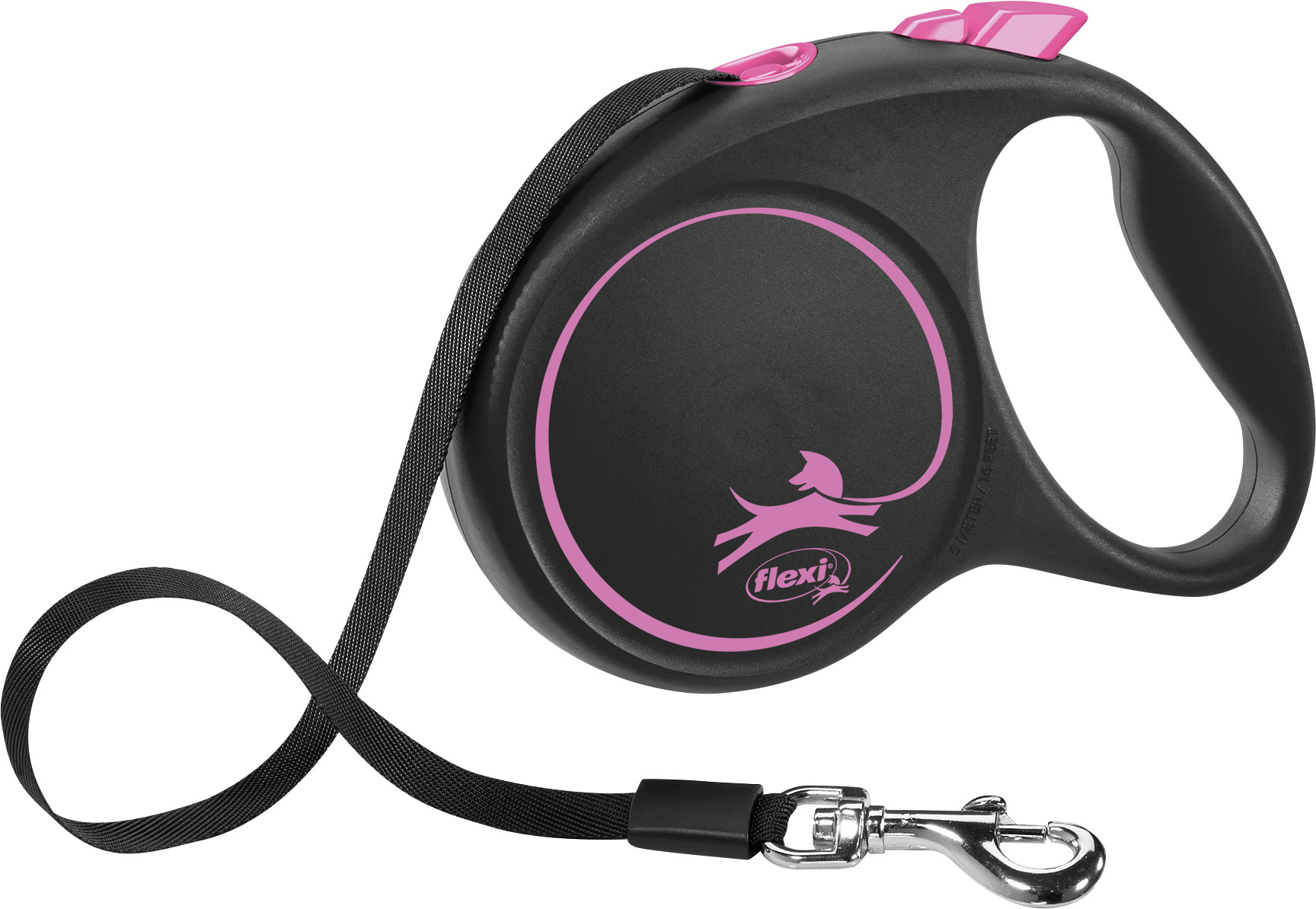 FLEXI ROLLLEINE BLACK DESIGN TAPE ROSA M 5 M BIS 25 KG