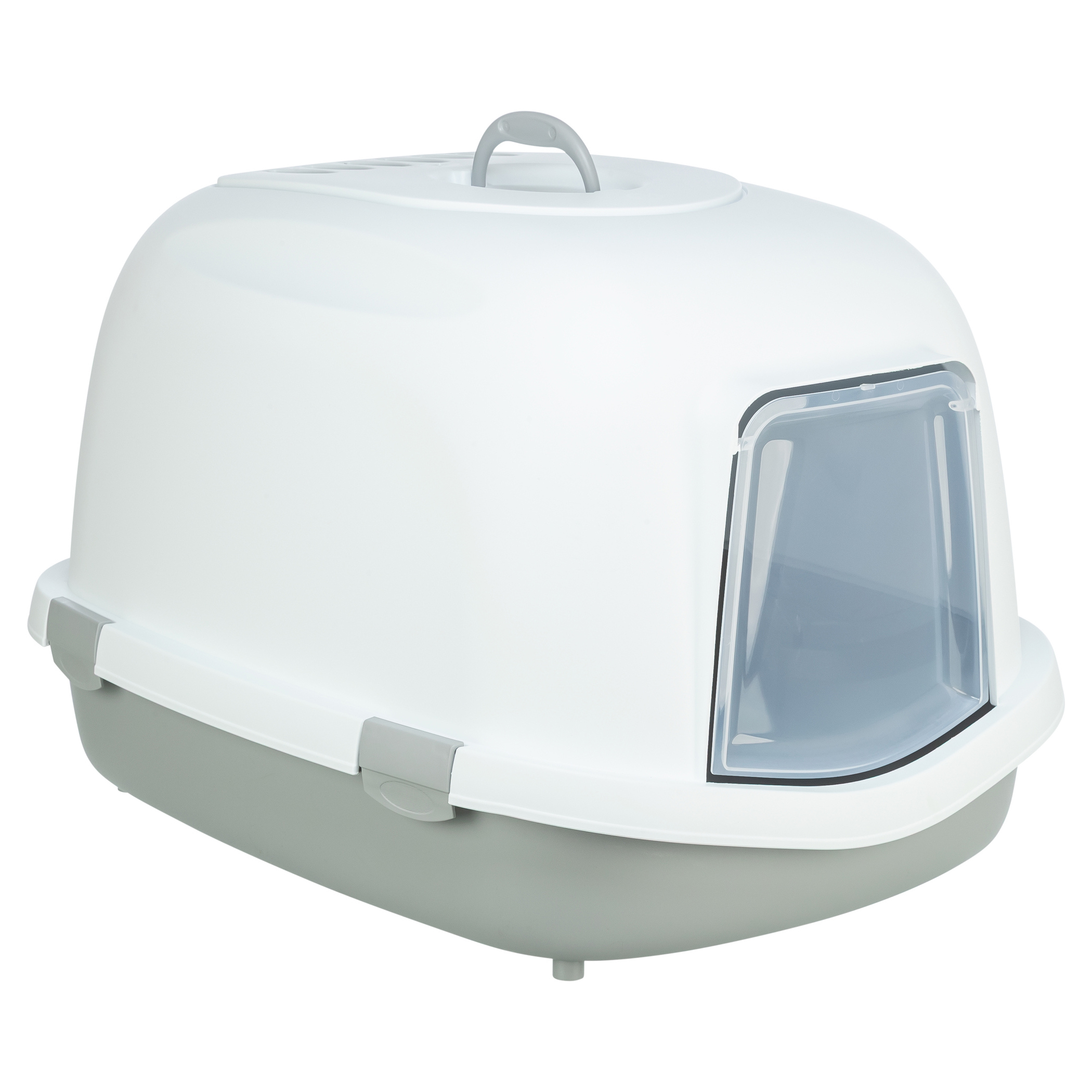 TRIXIE KATZENKLO PRIMO XXL TOP MIT KAP GRAU/WEISS 71X56X47 CM