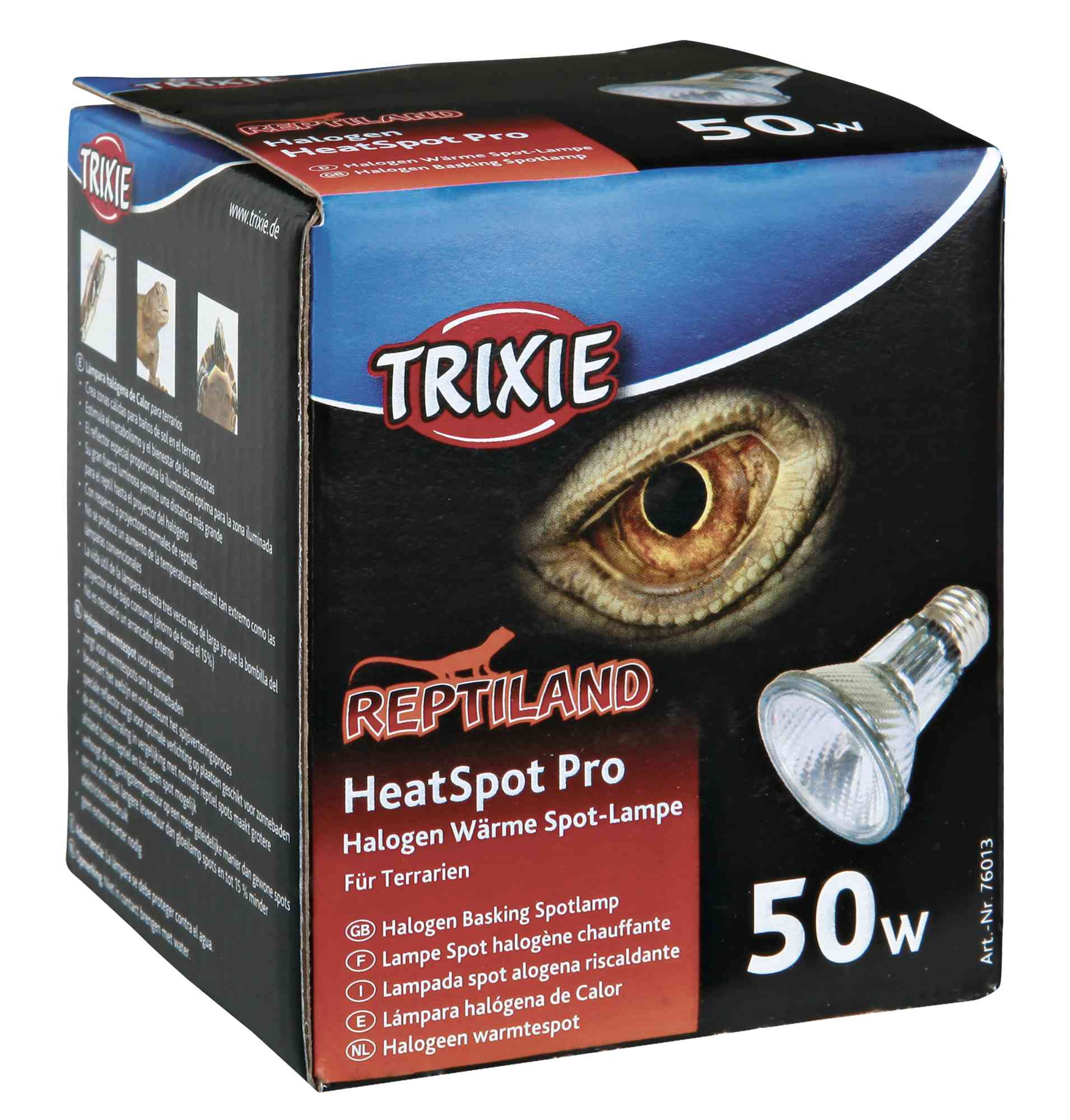 TRIXIE REPTILAND HEATSPOT PRO WAERMELAMPE HALOGEEN 50 WATT 6,5X6,5X8,8 CM