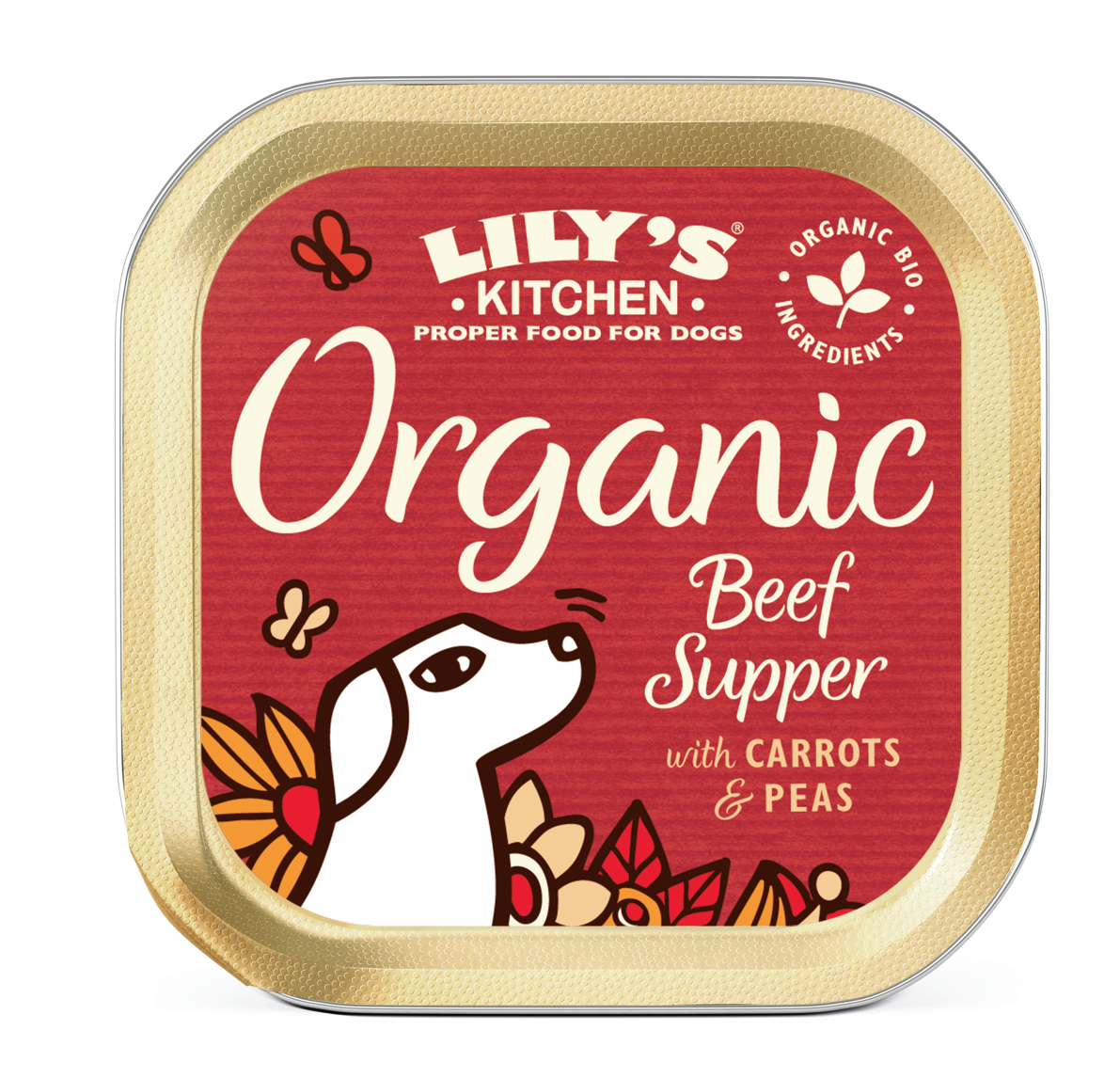 LILY'S KITCHEN DOG BIO BEEF SUPPER 11X150 G
