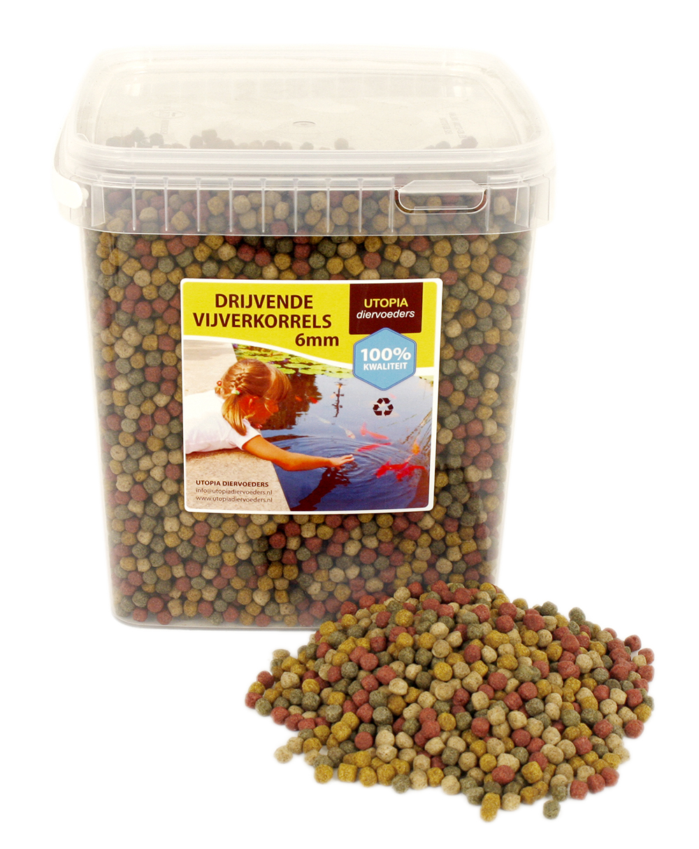 UTOPIA DIERTOTAAL VIJVERKORREL DRIJVEND 6 MM 2 KG