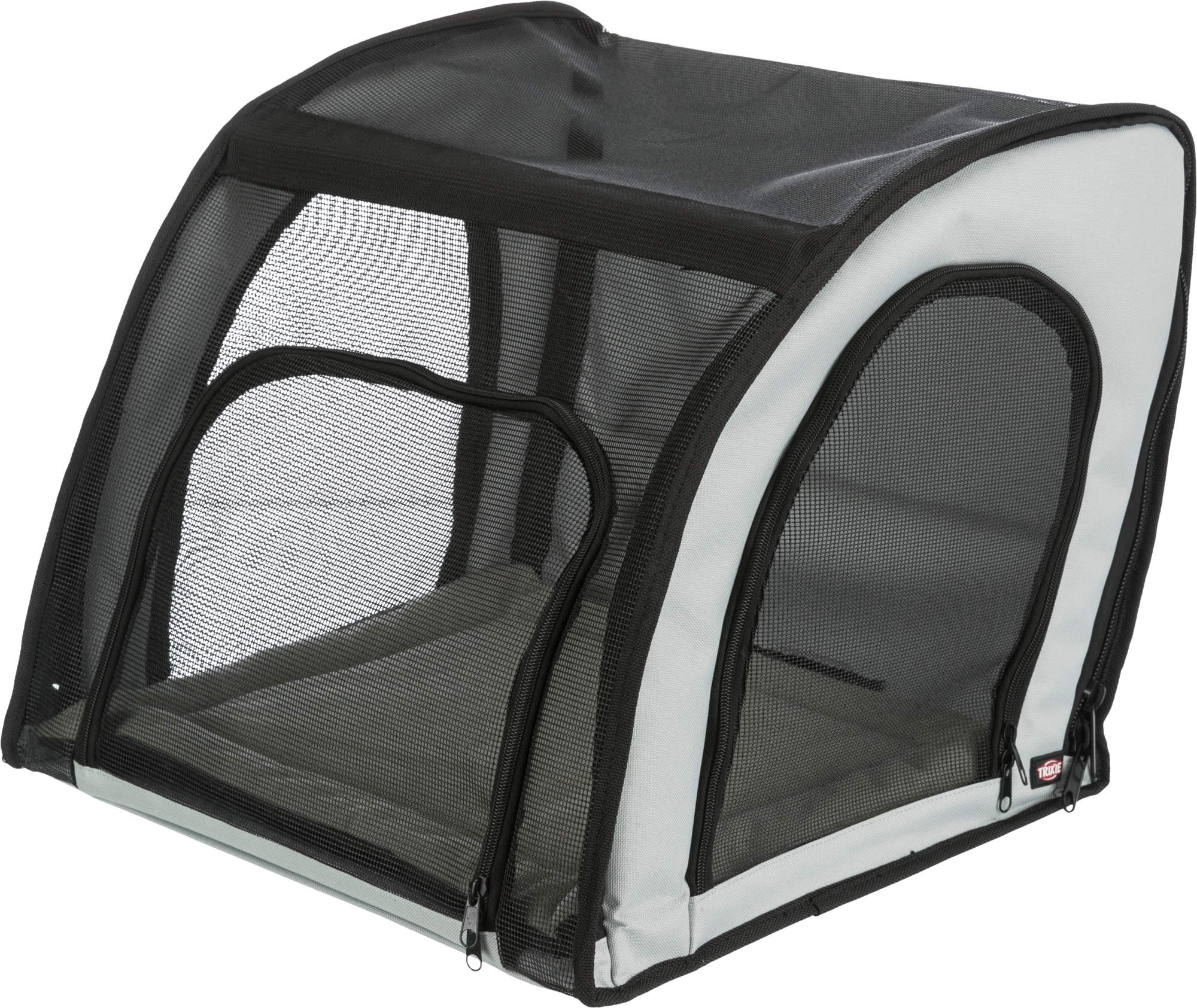 TRIXIE AUTOSTOEL GRAU/SCHWARZ 44X40X37 CM