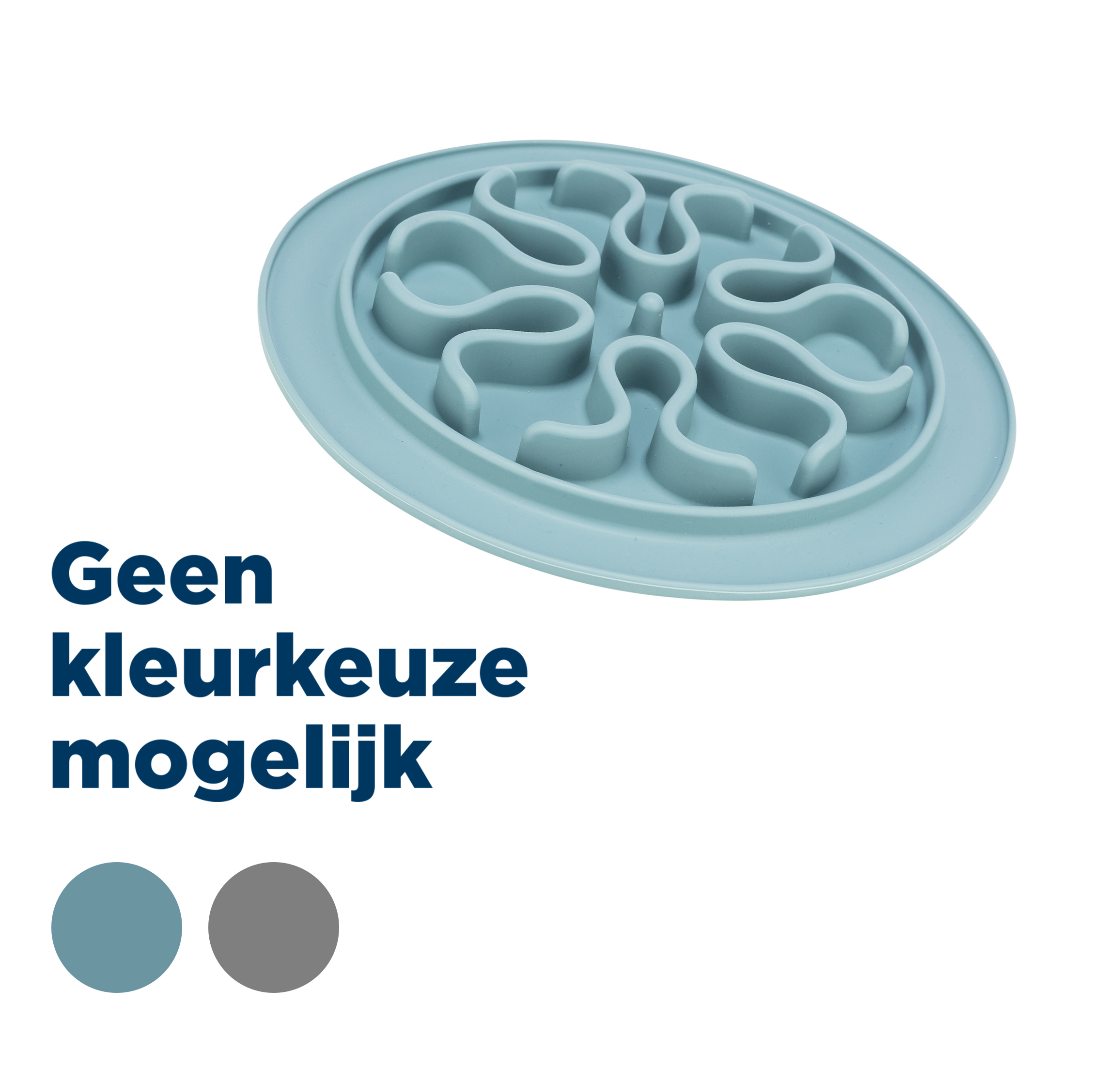 TRIXIE VOERMAT SLOW FEED SILICONE SORTIERT 24X24 CM
