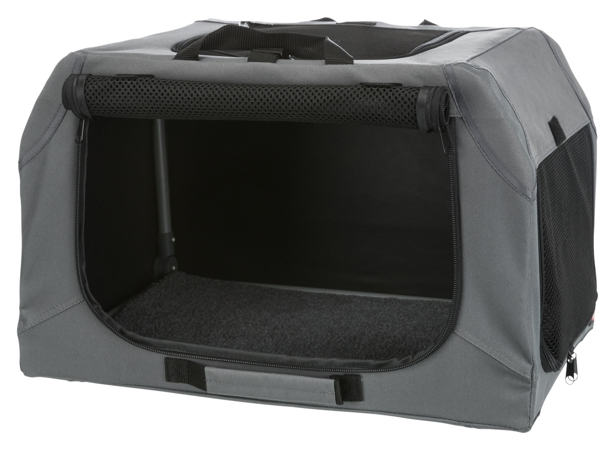TRIXIE WEICH KENNEL EASY REISBENCH GRAU 71X51X49 CM