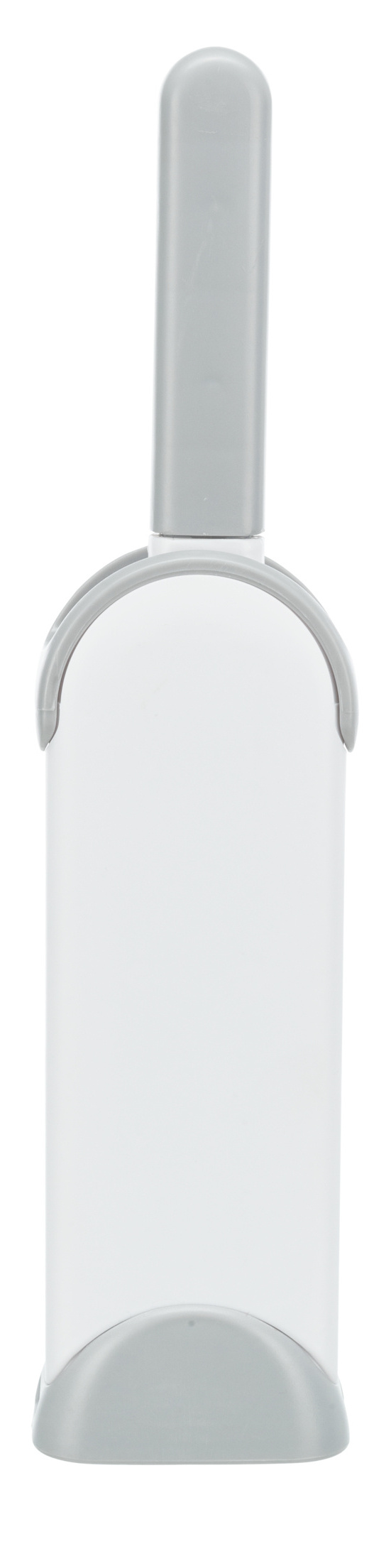 TRIXIE HARENPLUIZENBORSTEL MIT REINIGINGSSTATION WEISS/GRAU 33 CM