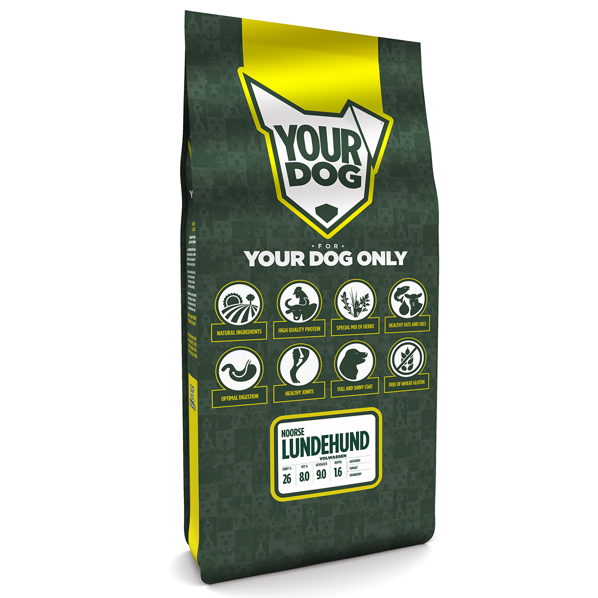 YOURDOG NOORSE LUNDEHUND AUSGEWACHSEN 12 KG