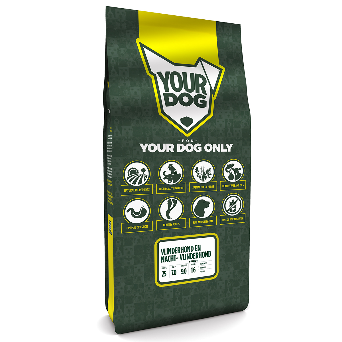 YOURDOG VLINDERHOND UND NACHT- VLINDERHOND SENIOR 12 KG