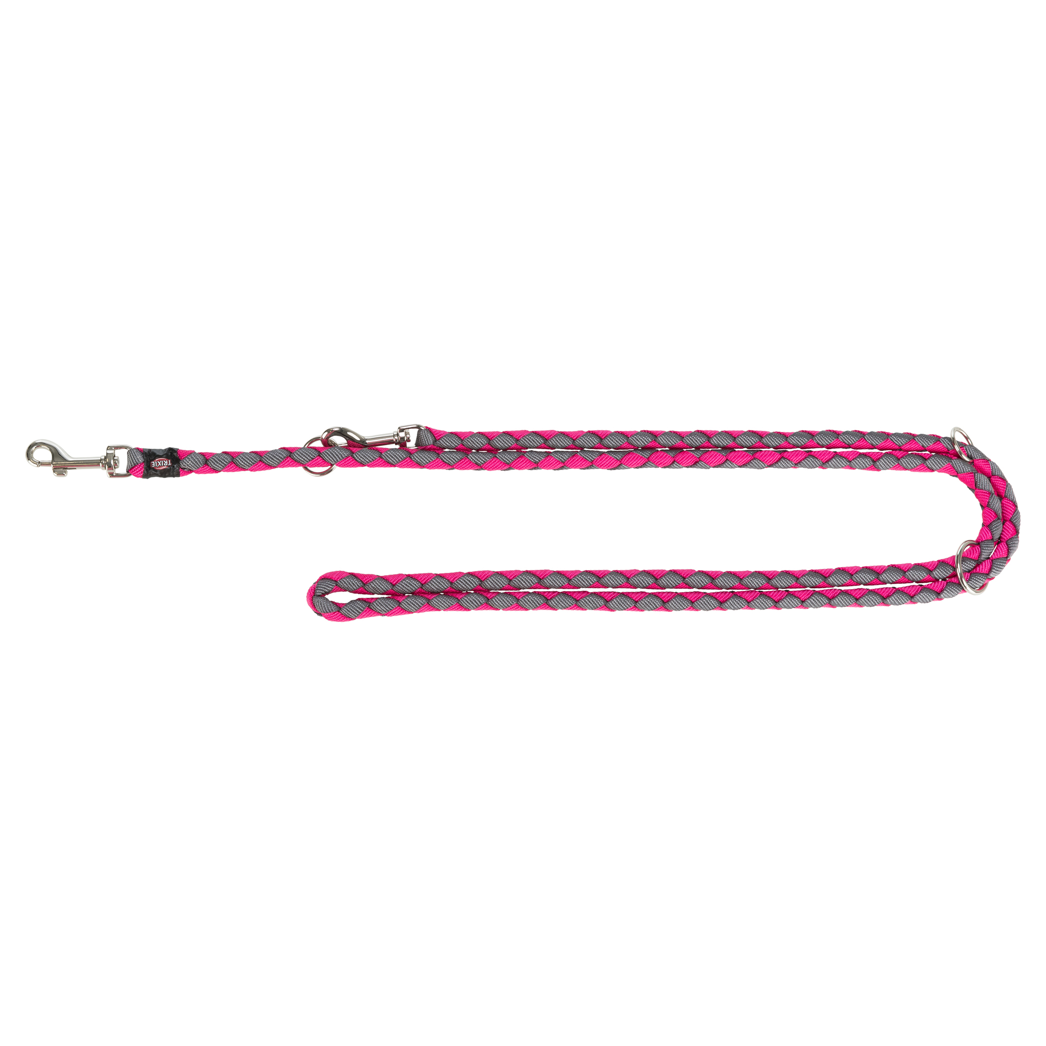 TRIXIE HUNDELEINE CAVO VERSTELLBAR FUCHSIA/GRAU 200X1,2 CM