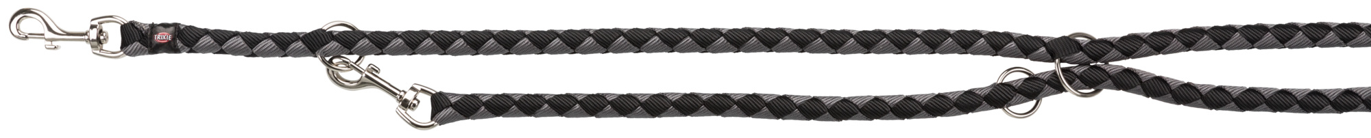 TRIXIE HUNDELEINE CAVO VERSTELLBAR SCHWARZ/GRAU 200X1,8 CM