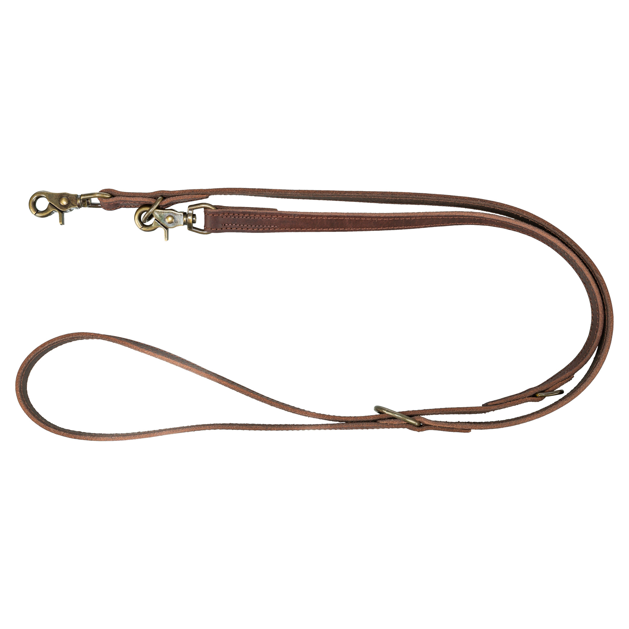 TRIXIE HUNDELEINE RUSTIC VERSTELLBAR VETLEER DUNKELBRAUN 200X2,5 CM