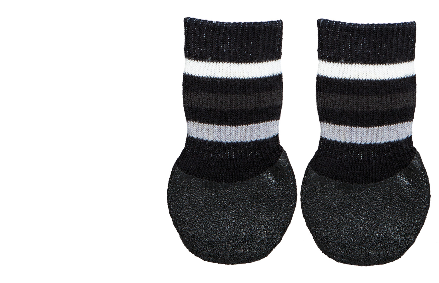 TRIXIE HONDENSOKKEN ANTI-SLIP MIT RUBBERLAAG RONDOM SCHWARZ L-XL 2 STK.