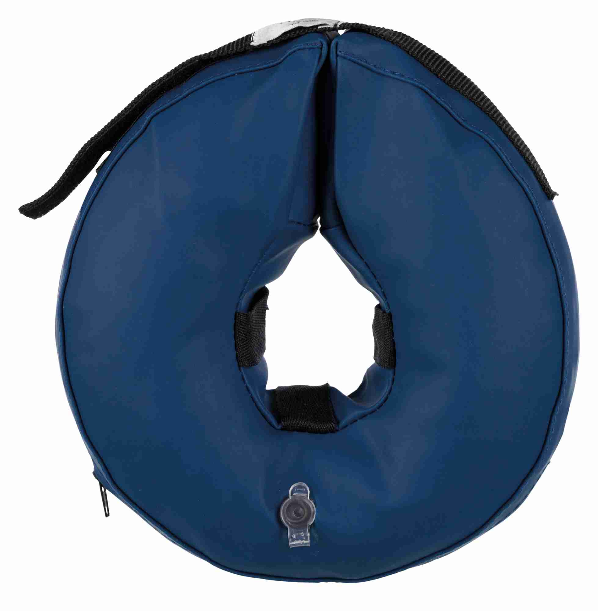 TRIXIE BESCHERMKRAAG OPBLAASBAAR BLAU XS 20-24X8 CM