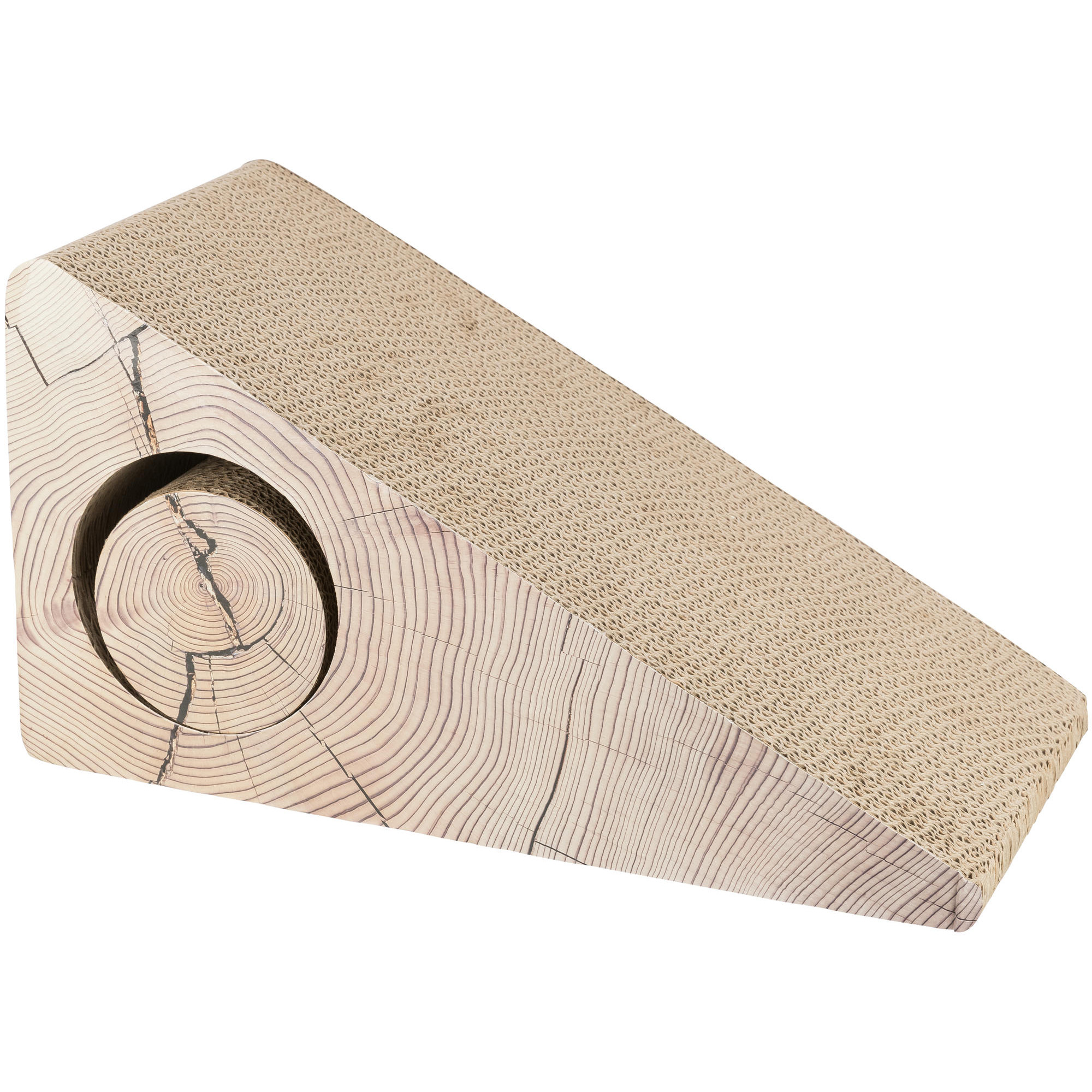 TRIXIE KRABHELLING 2-TEILIG KARTON CATNIP BRAUN 44X23X21 CM