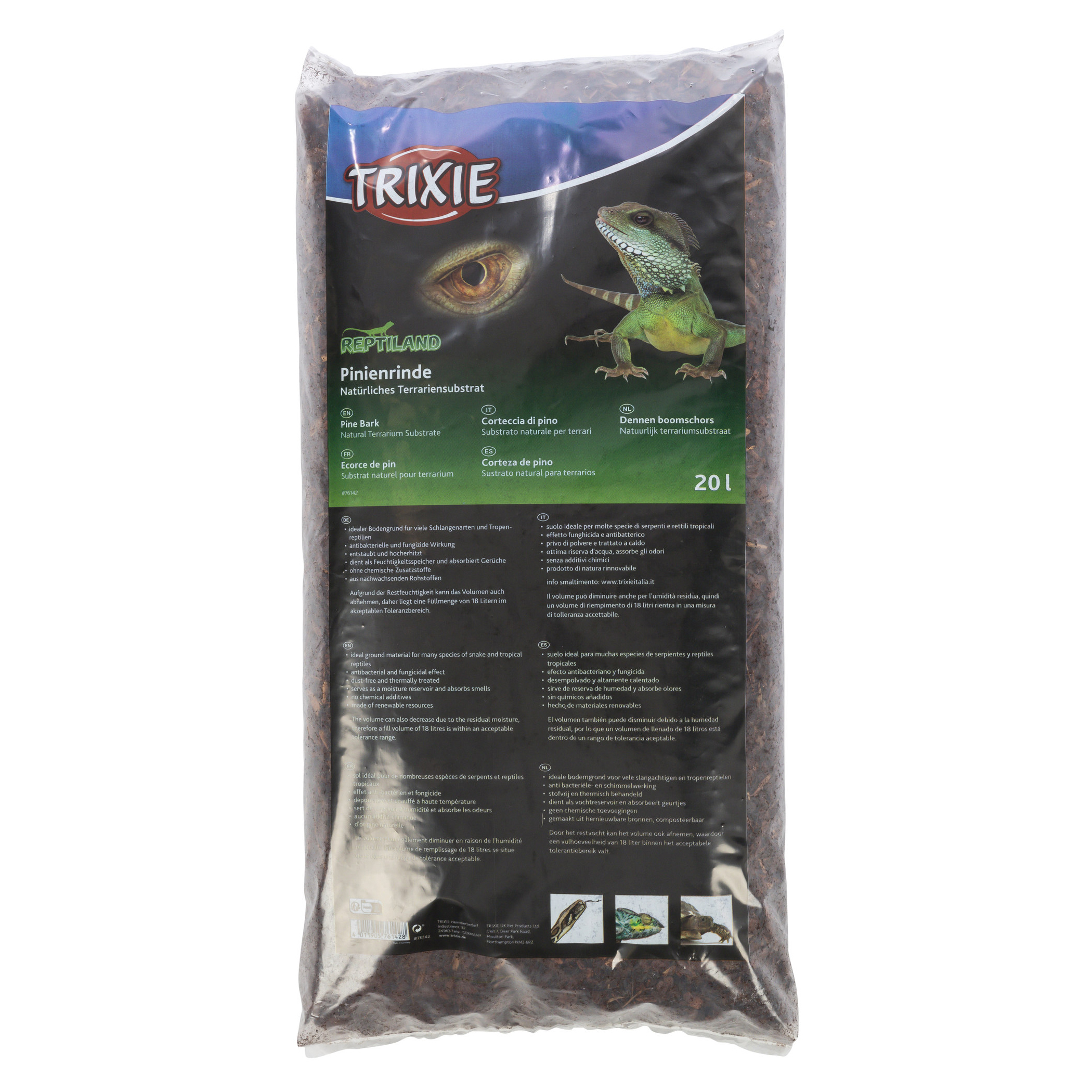 TRIXIE PIJNBOOMSCHORS NATUERLICH TERRARIUMSUBSTRAAT 20 L