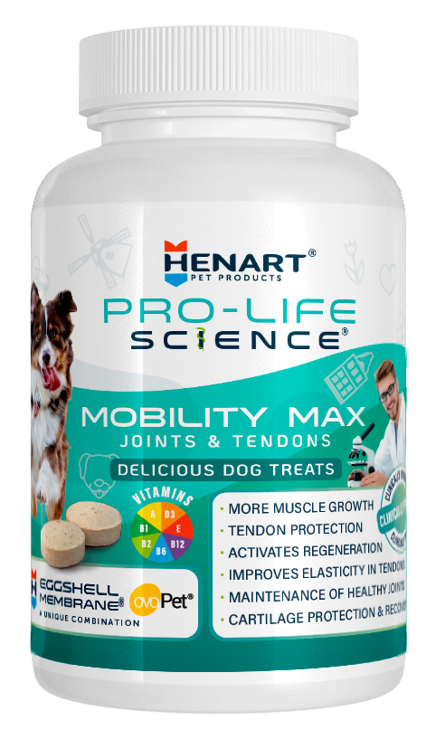 HENART PRO LIFE SCIENCE HUND MOBILITY MAX GELENK UND PEES 150 G 100 TBL