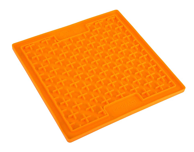 LICKIMAT BUDDY ORANGE 20X20 CM