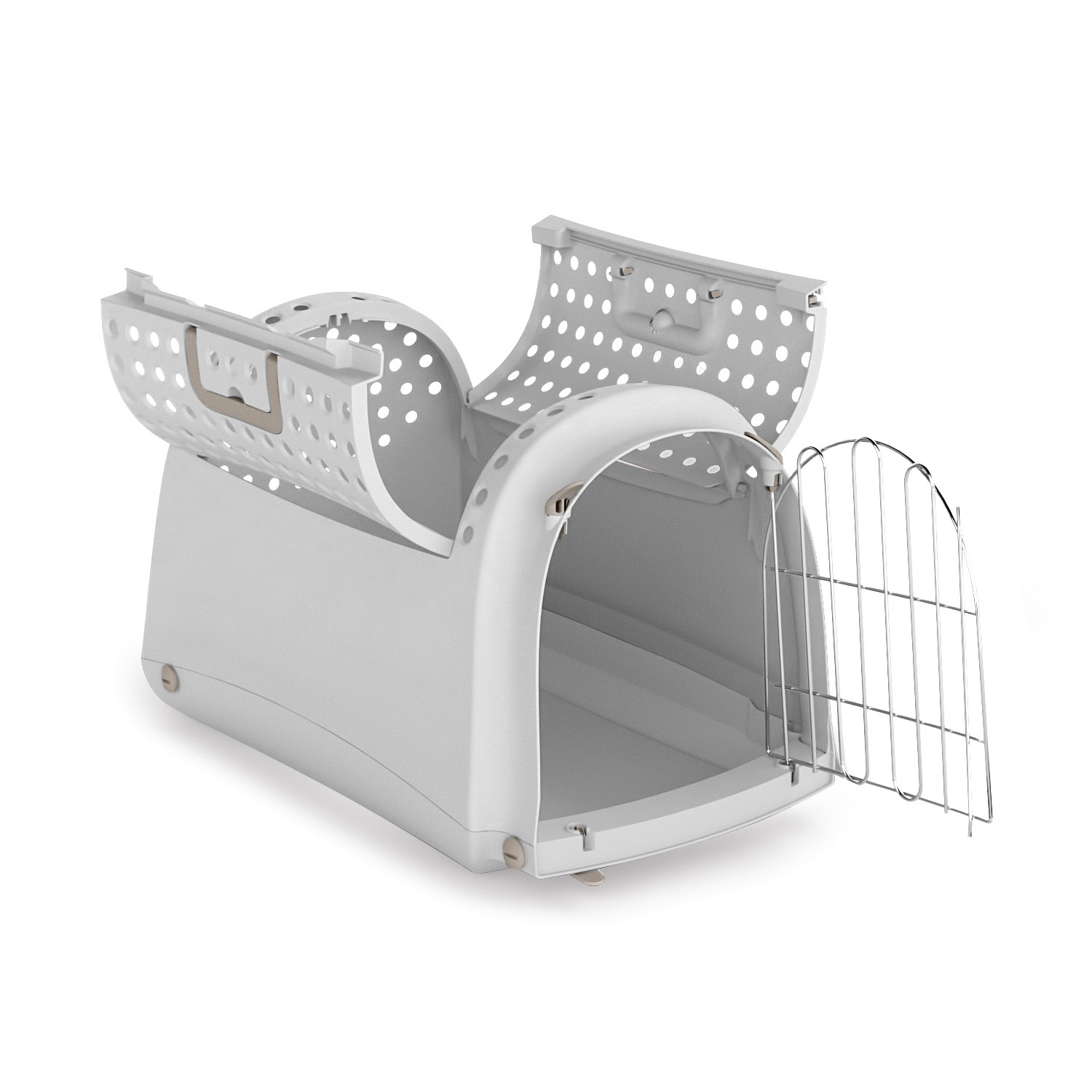 IMAC REISMAND LINUS CABRIO HELLGRAU 50X32X34,5 CM