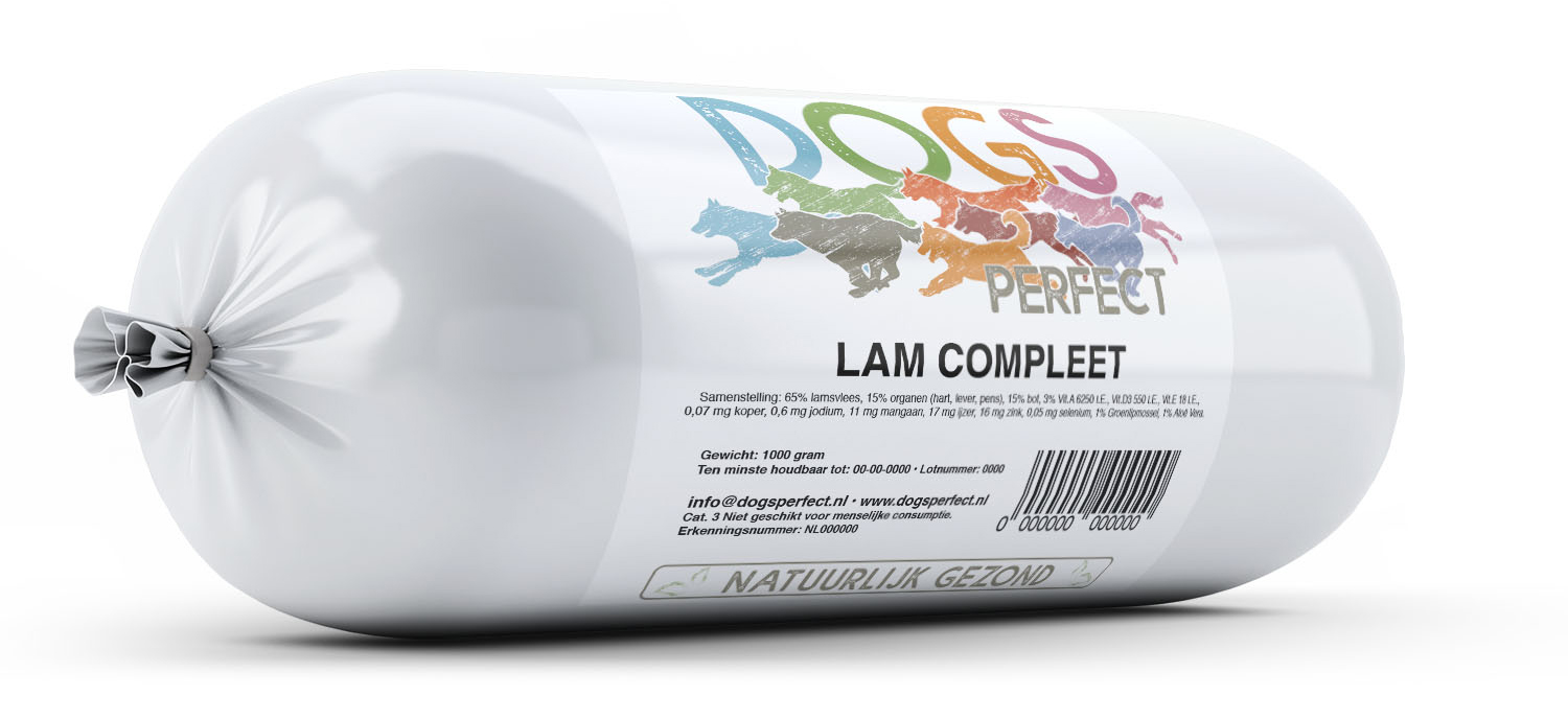 DOGS PERFECT LAMM KOMPLETT 1000 G