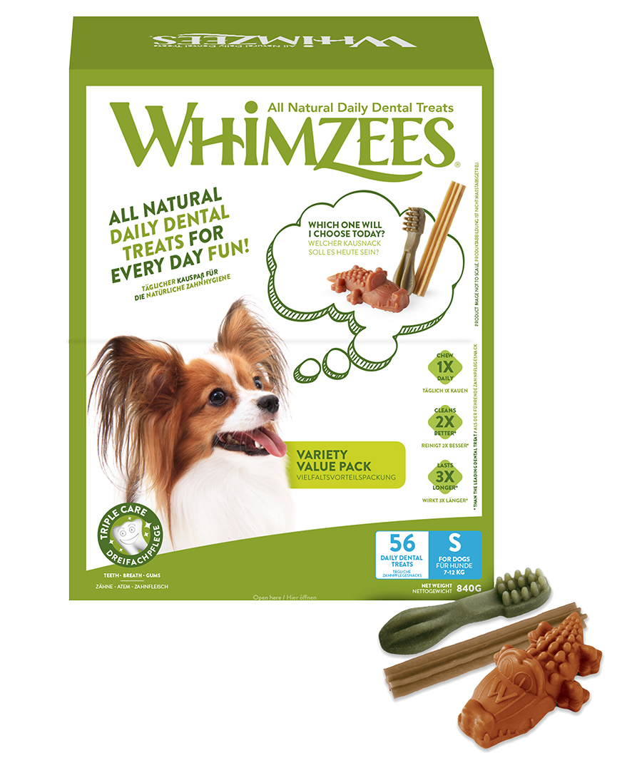 WHIMZEES VARIETY BOX SMALL 56 STK.
