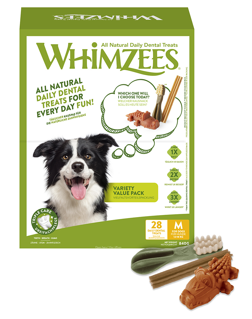 WHIMZEES VARIETY BOX MEDIUM 28 STK.