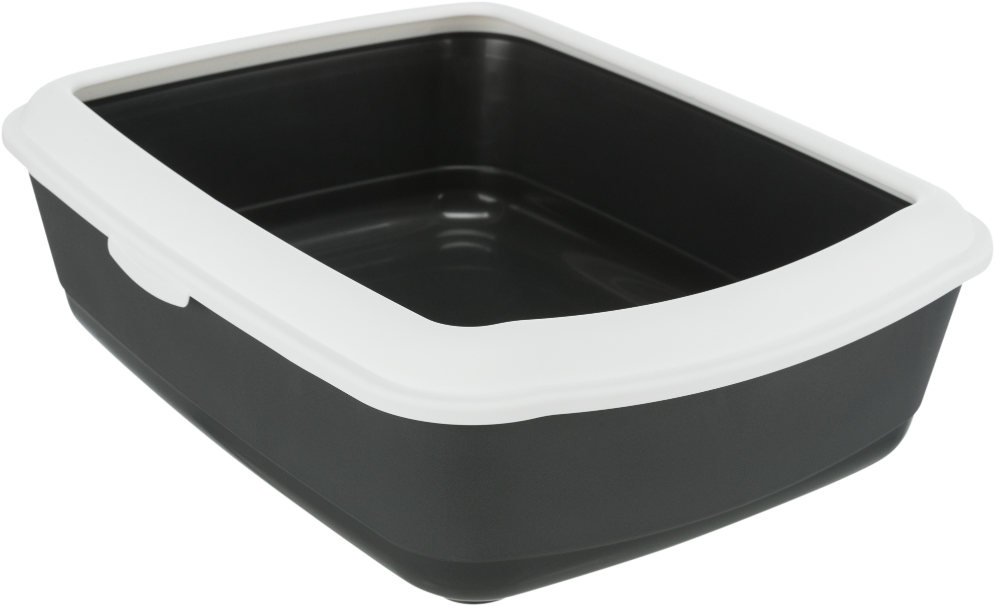 TRIXIE KATZENKLO CLASSIC ANTHRAZIT/WEISS 47X37X15 CM