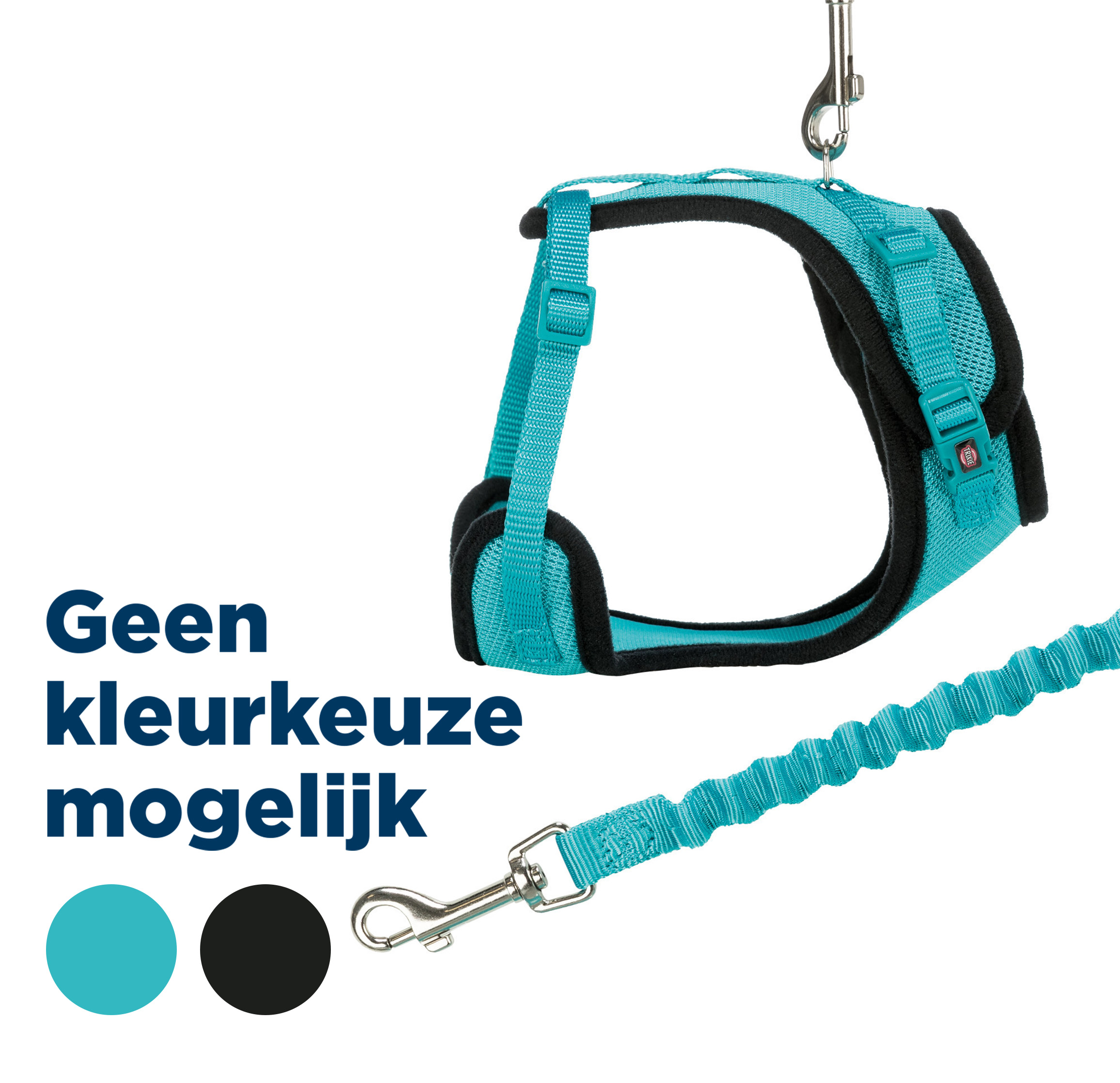TRIXIE KATTENTUIG NETZ Y-VORM MIT ELASTISCHE GURT SORTIERT 36-60X100 CM