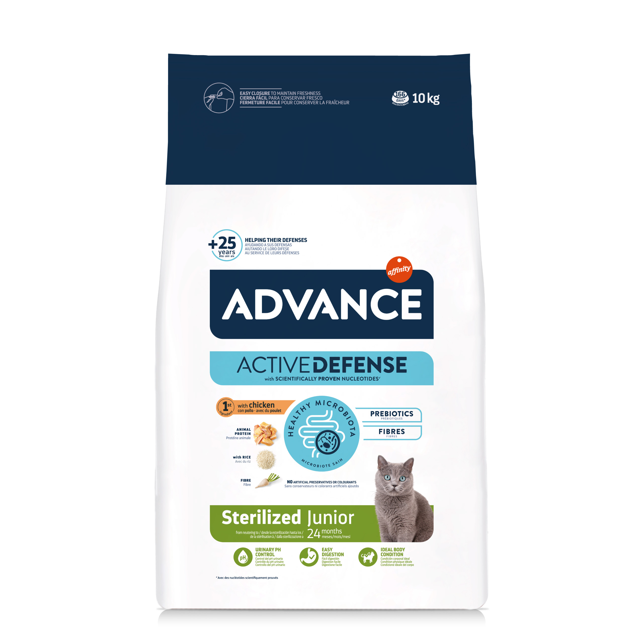 ADVANCE CAT JUNIOR STERILIZED CHICKEN 10 KG