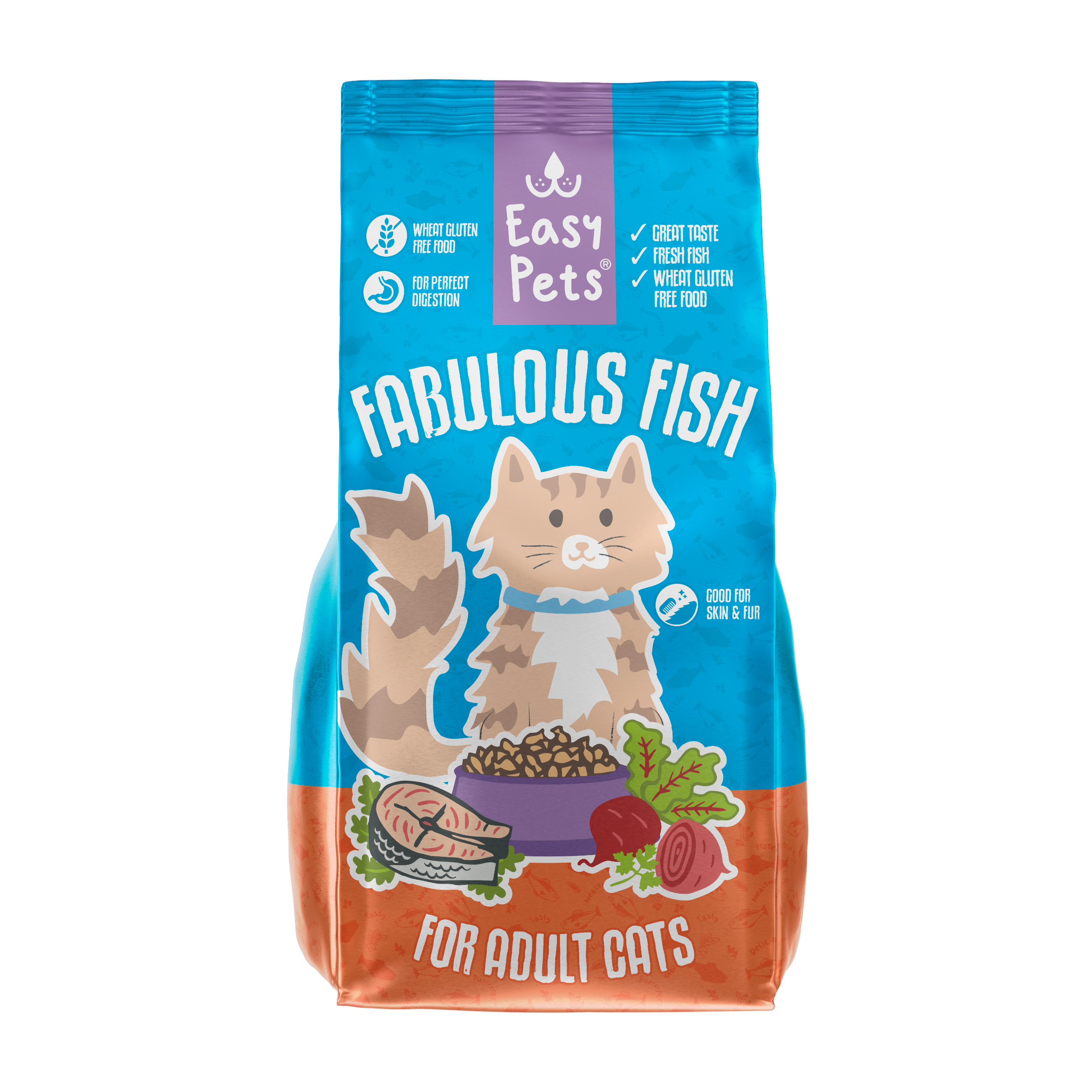 EASYPETS FABULOUS FISH ADULT KATZENFUTTER 1,5 KG
