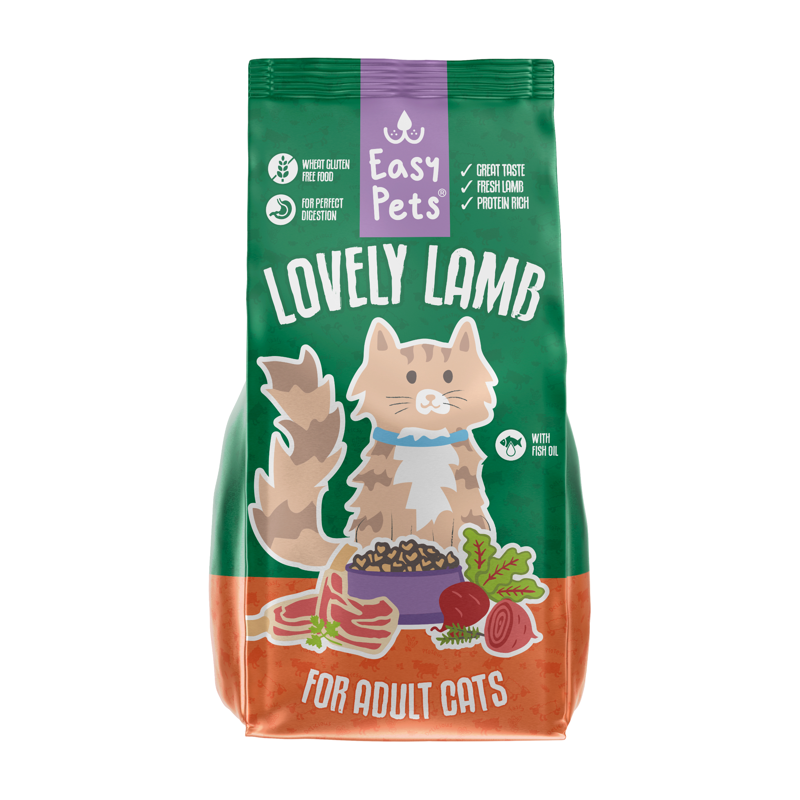EASYPETS LOVELY LAMB ADULT KATZENFUTTER 1,5 KG