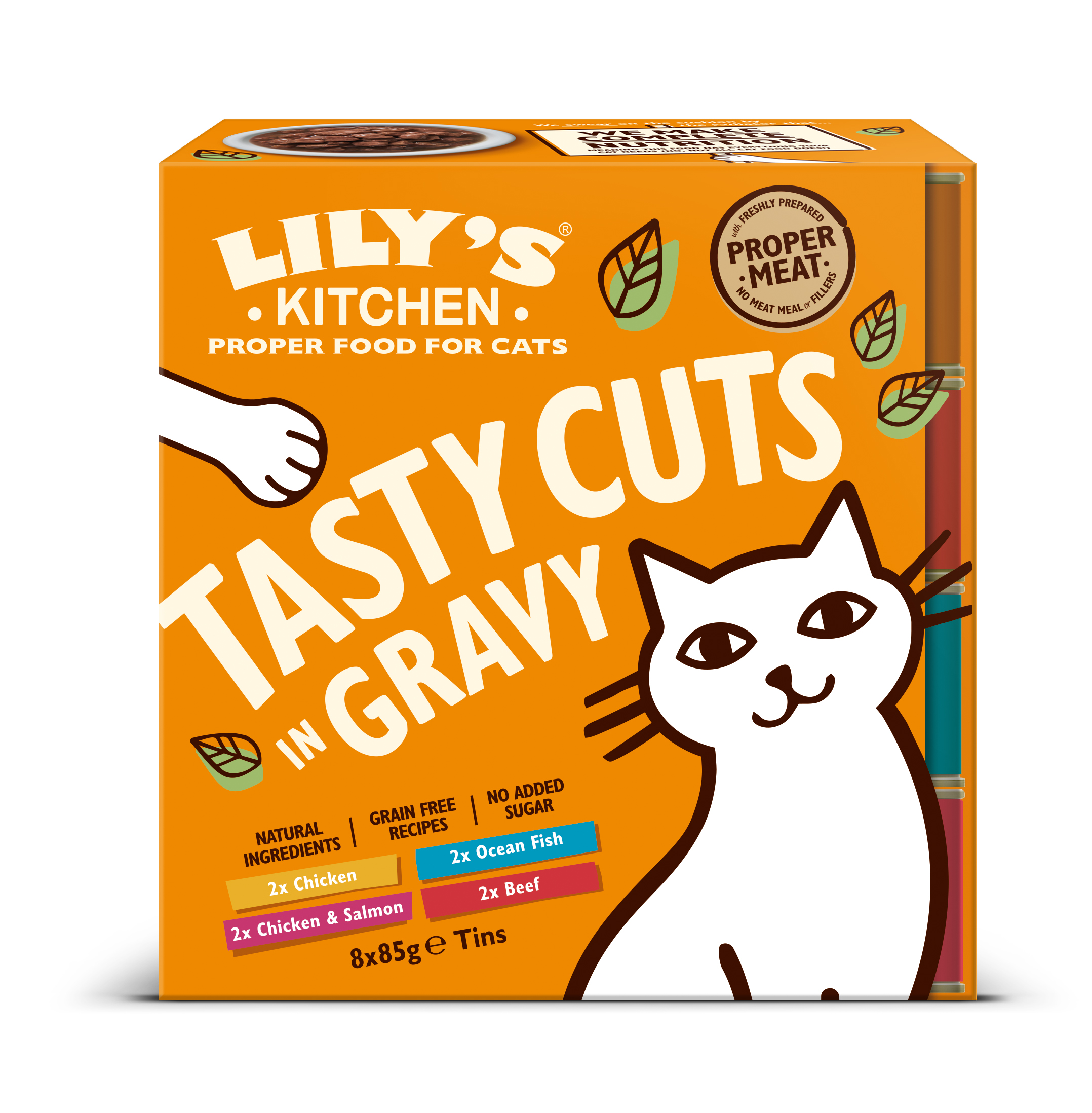 LILY'S KITCHEN TASTY CUTS IN GRAVY MULTIPACK 8X85 G