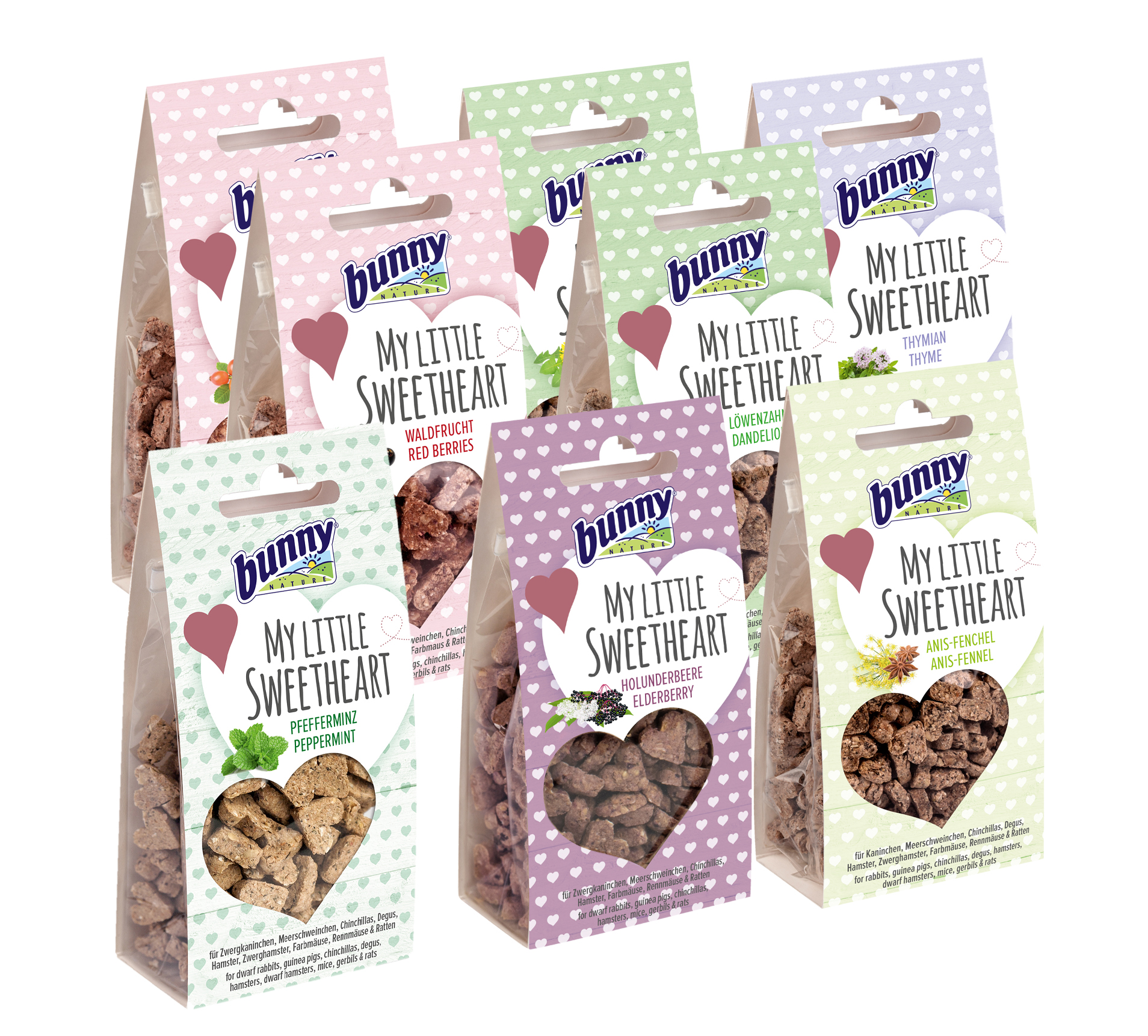BUNNY NATURE MY LITTLE SWEETHEART MULTIPACK 8X30 G